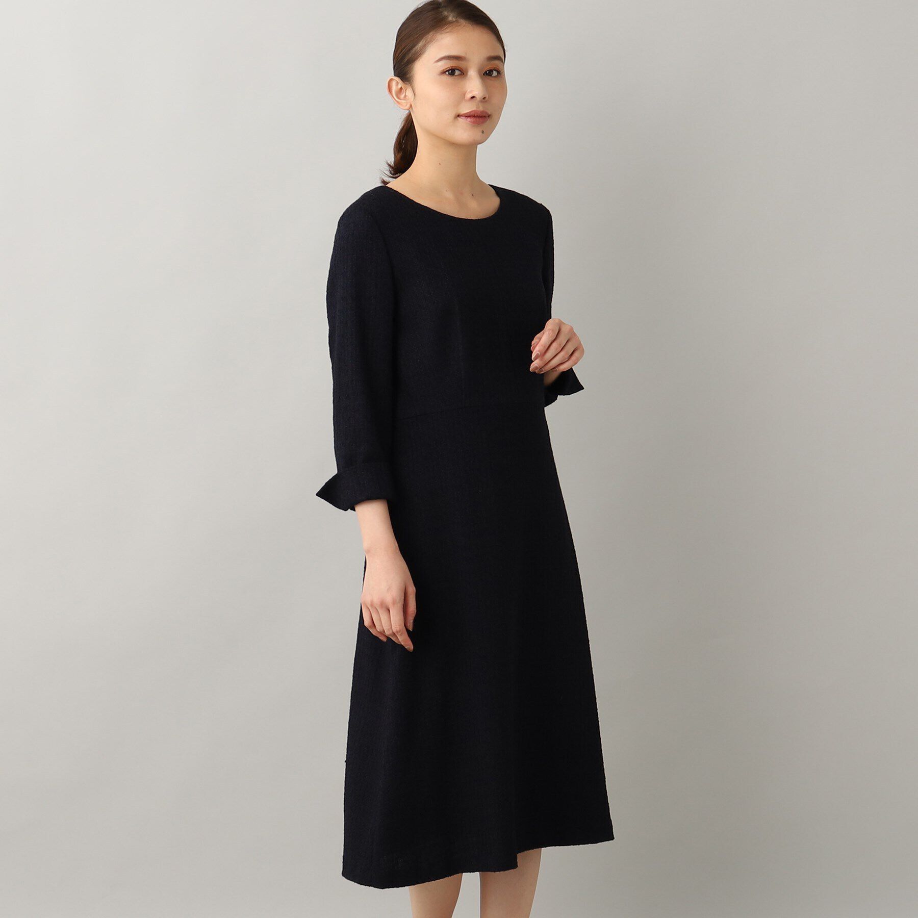 UNTITLED「クリスティーツィード ワンピース」|ワンピース|