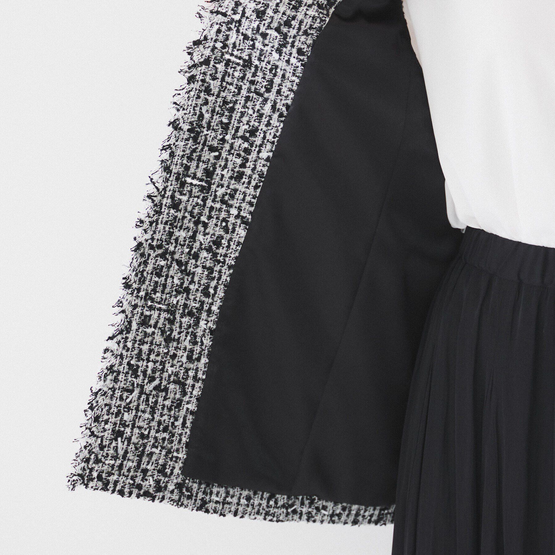 UNTITLED「ファンシーツイードジレ」|ベスト・ジレ|