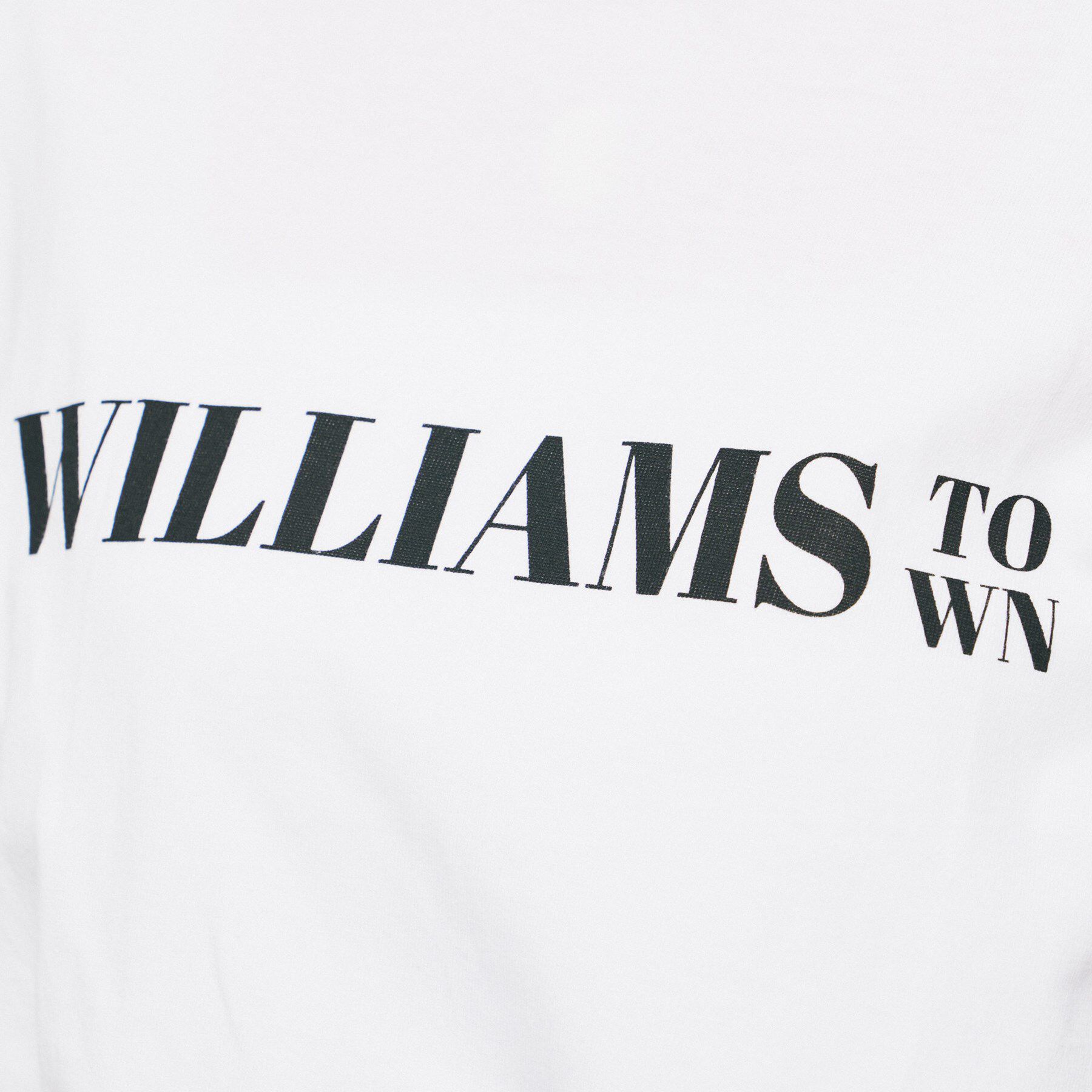 UNTITLED「【Healthy DENIM】Williams TownロゴTシャツ」|Tシャツ・カットソー|