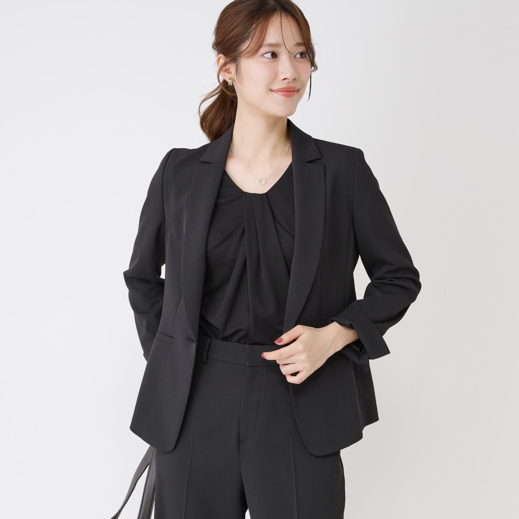 COUP DE CHANCE「【手洗い可／日本製／伸縮性／スーツ可】テーラードジャケット」|テーラードジャケット|