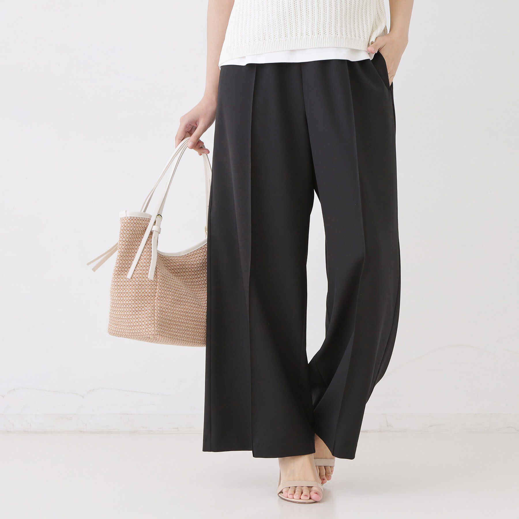 COUP DE CHANCE「【手洗い可】きれいめイージーパンツ」|その他|