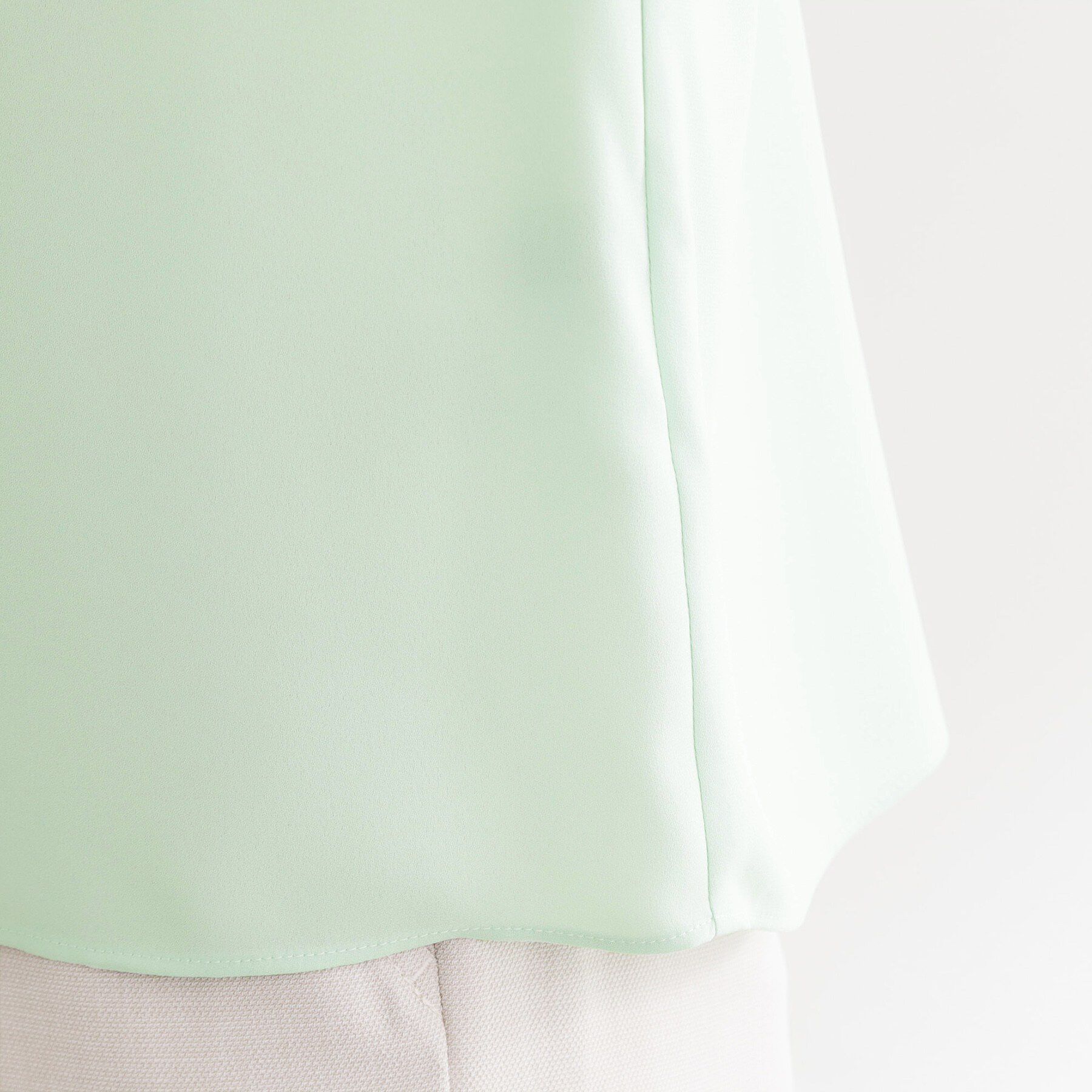 Reflect「【マシンウォッシュ可】フレアスリーブボウタイブラウス」|シャツ・ブラウス|