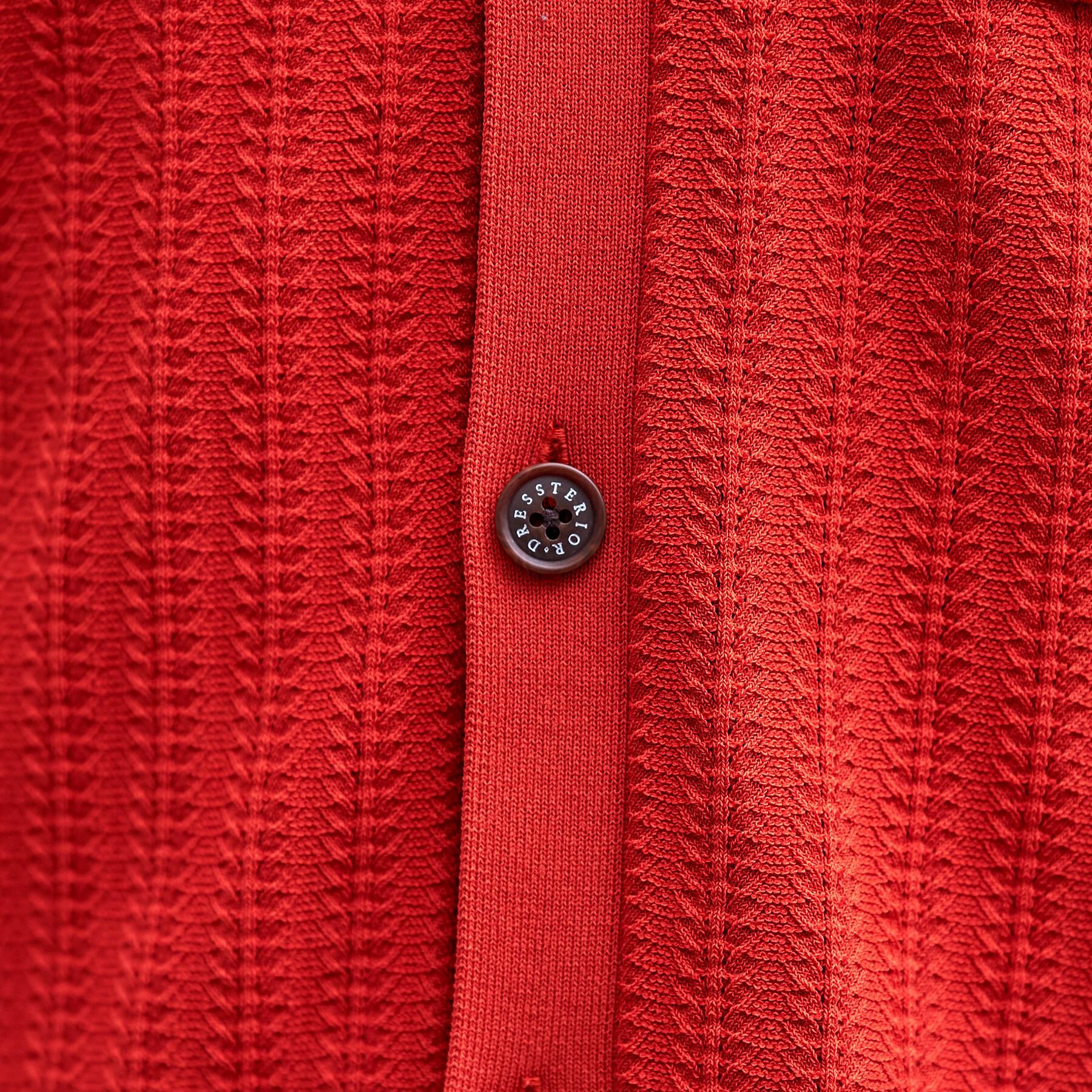 DRESSTERIOR「【Safari5月号掲載】ウォッシャブル キューバニットシャツ」|ニット・セーター|