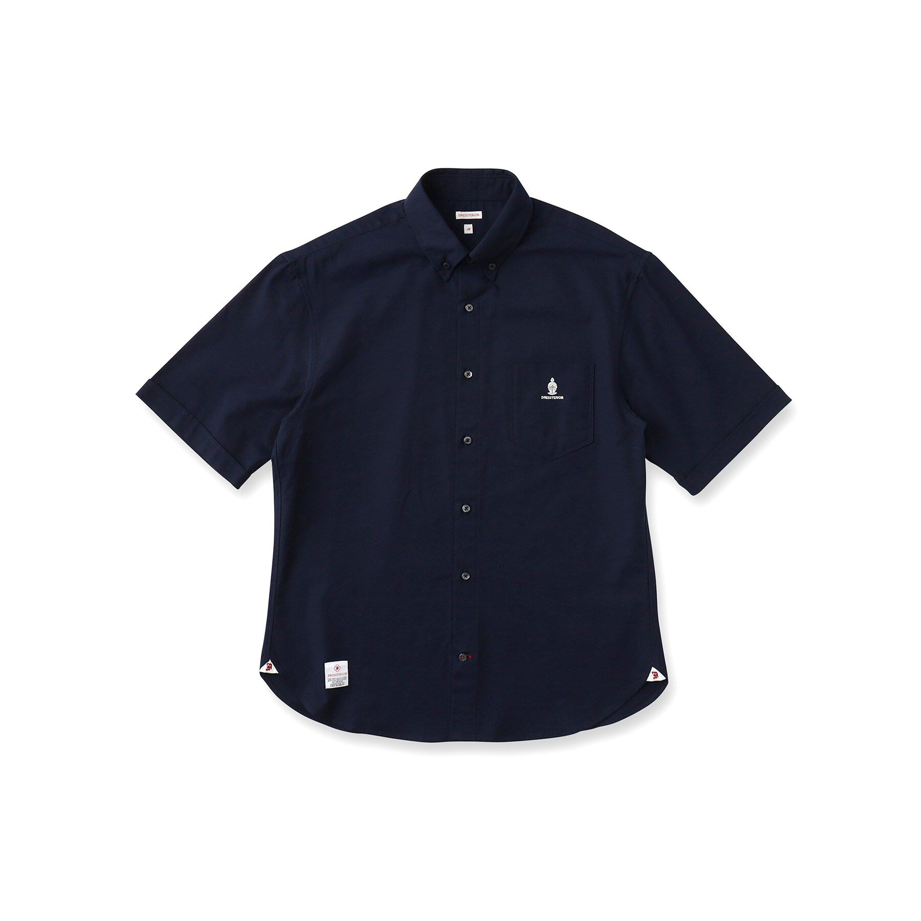 DRESSTERIOR「ナイトエンブロイ オックスシャツ」|シャツ・ブラウス|