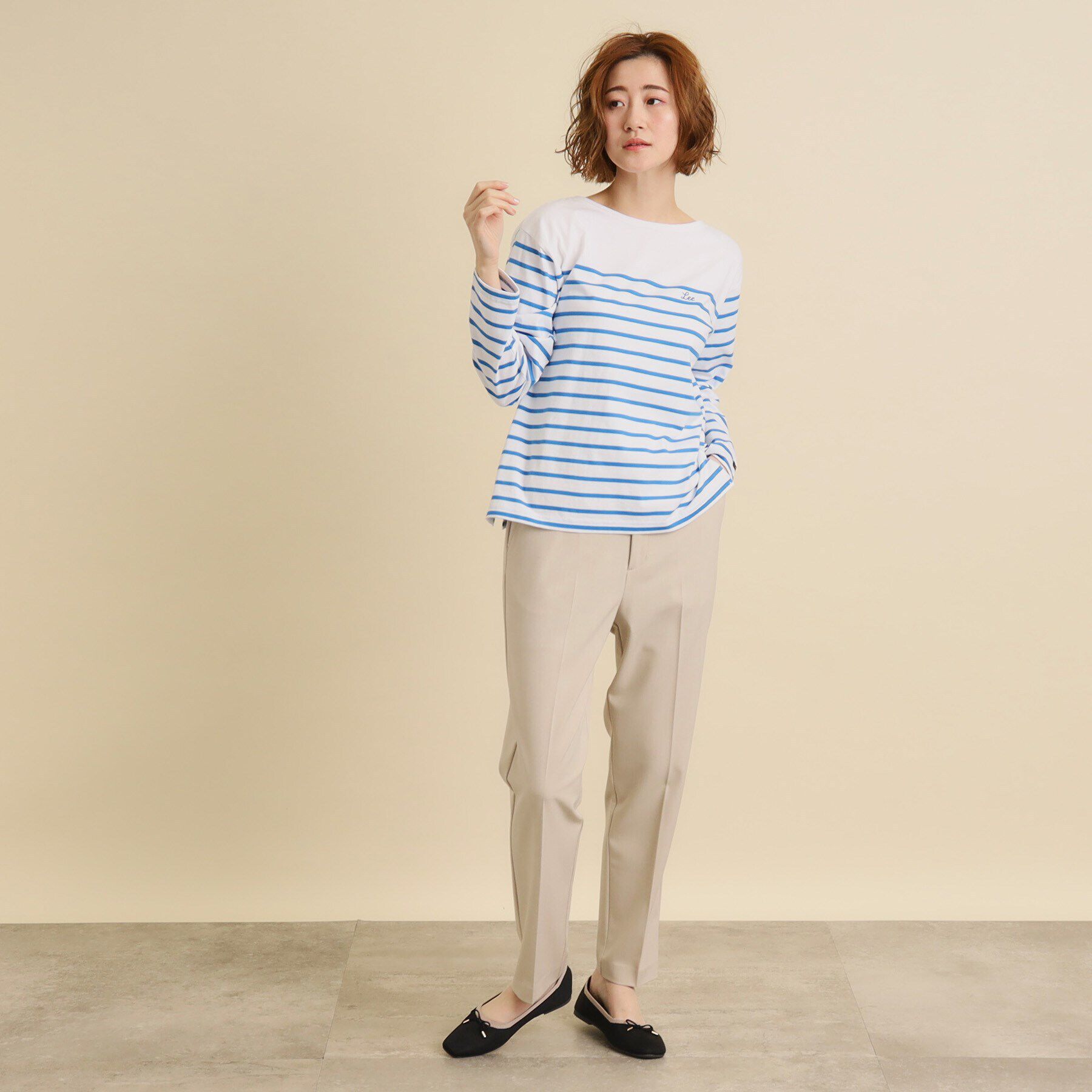 grove「【Ｌｅｅ&times;ｇｒｏｖｅ別注】ＢＡＳＱＵＥ　ＳＨＩＲＴ」|Tシャツ・カットソー|