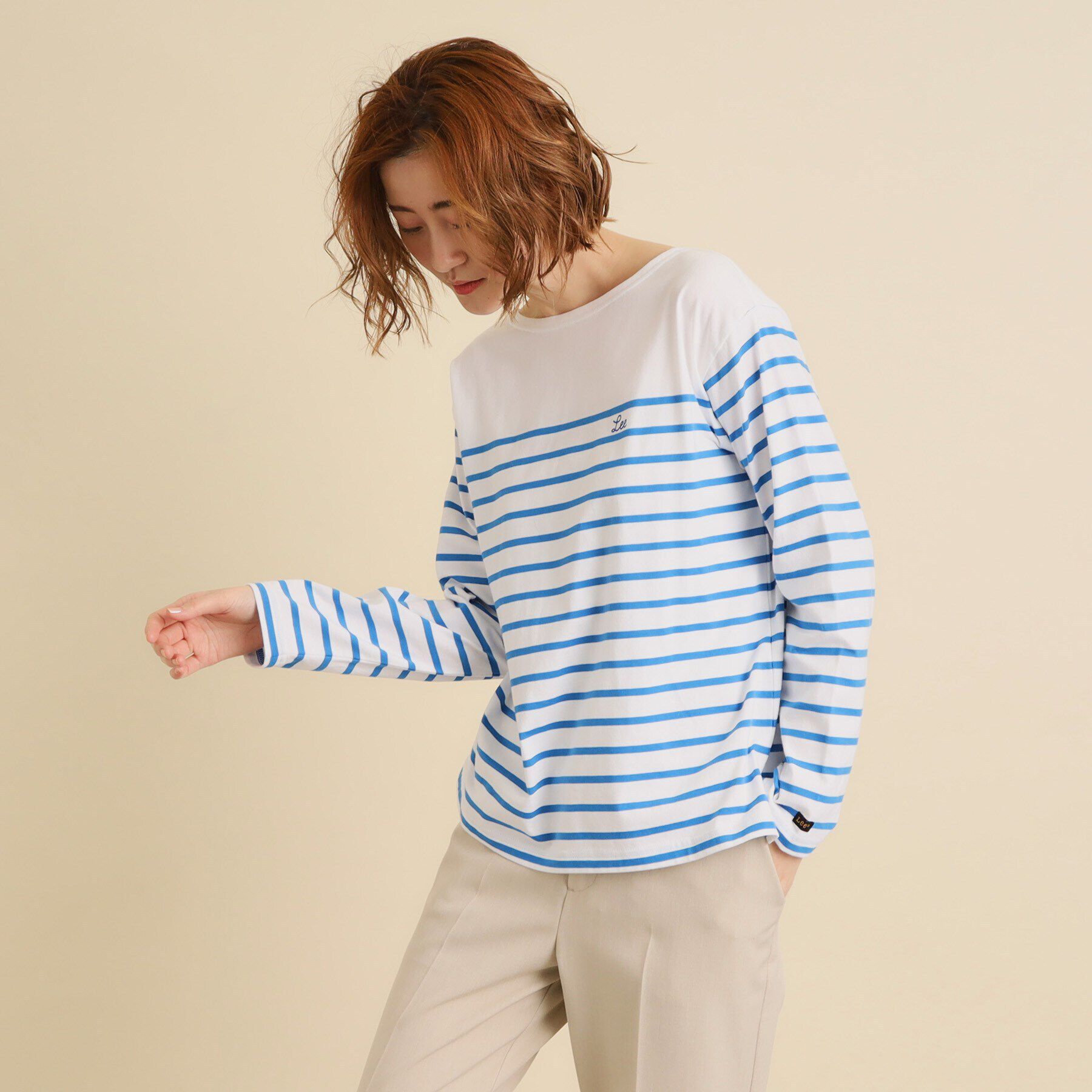 grove「【Ｌｅｅ&times;ｇｒｏｖｅ別注】ＢＡＳＱＵＥ　ＳＨＩＲＴ」|Tシャツ・カットソー|