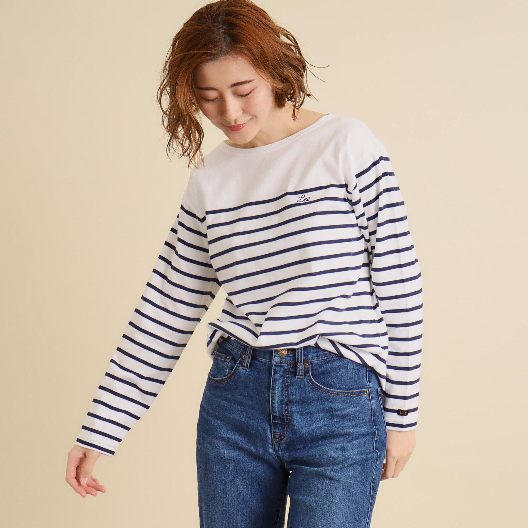 grove「【Ｌｅｅ&times;ｇｒｏｖｅ別注】ＢＡＳＱＵＥ　ＳＨＩＲＴ」|Tシャツ・カットソー|