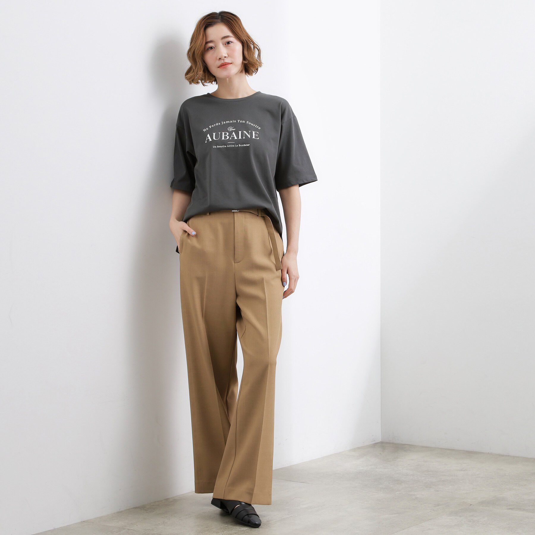 grove「【UVカット/接触冷感】プリントアソート5分袖Tシャツ」|Tシャツ・カットソー|