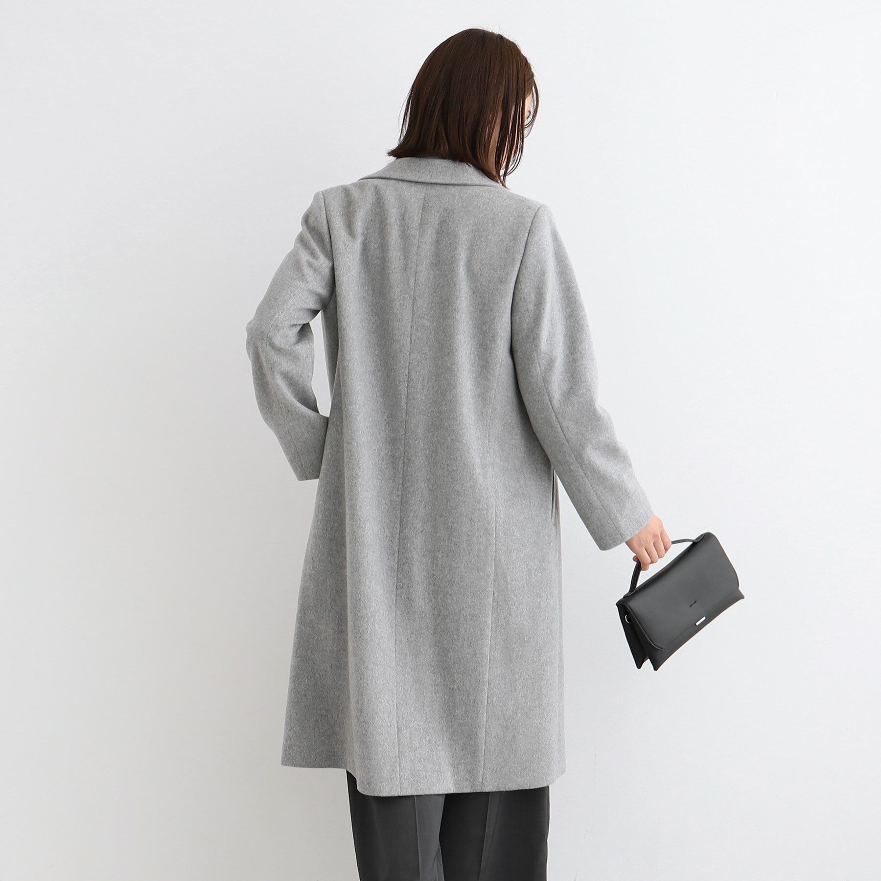 INDIVI「【定番人気！/名品コート/日本製】ウール100%チェスターコート」|チェスターコート|