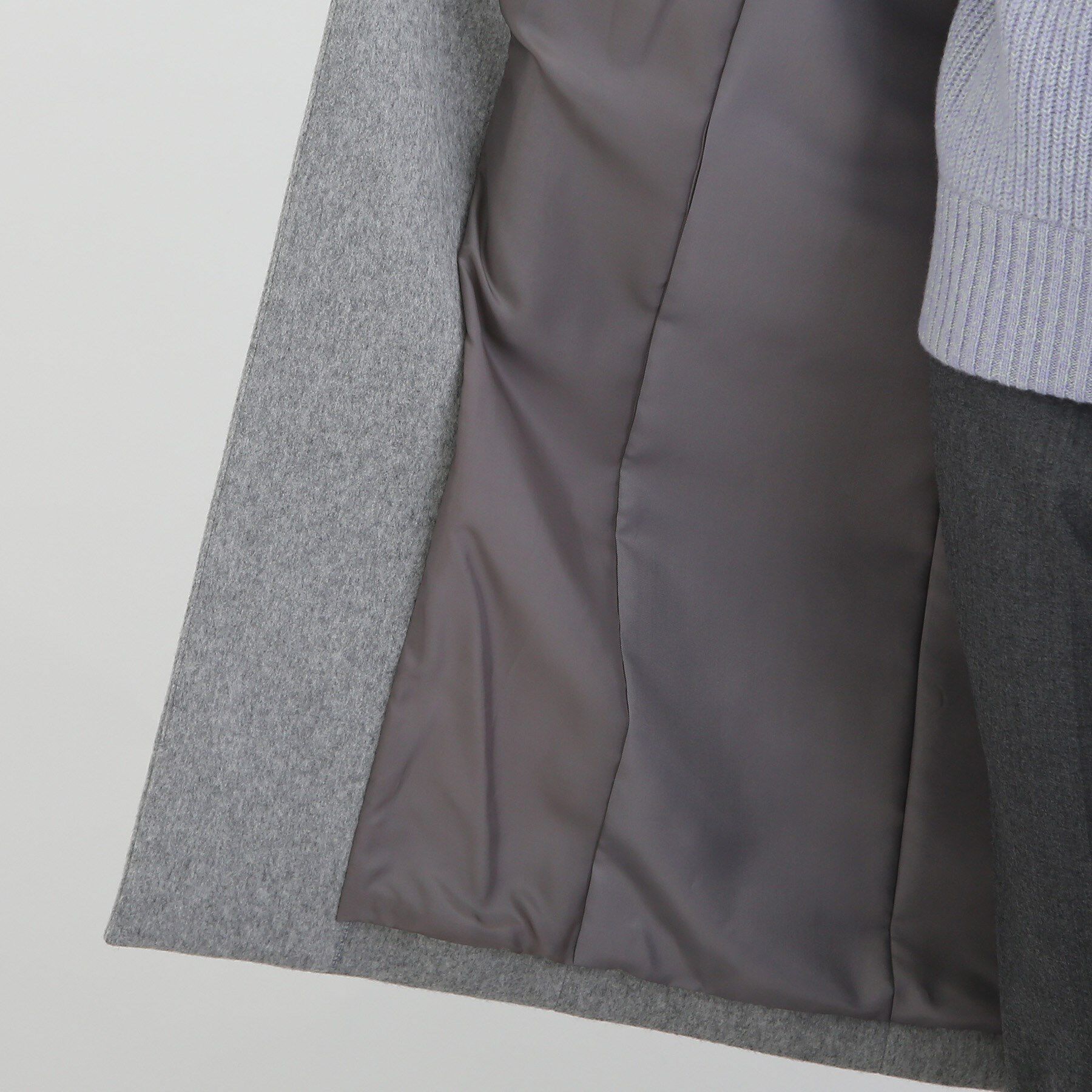 INDIVI「【定番人気！/名品コート/日本製】ウール100%チェスターコート」|チェスターコート|