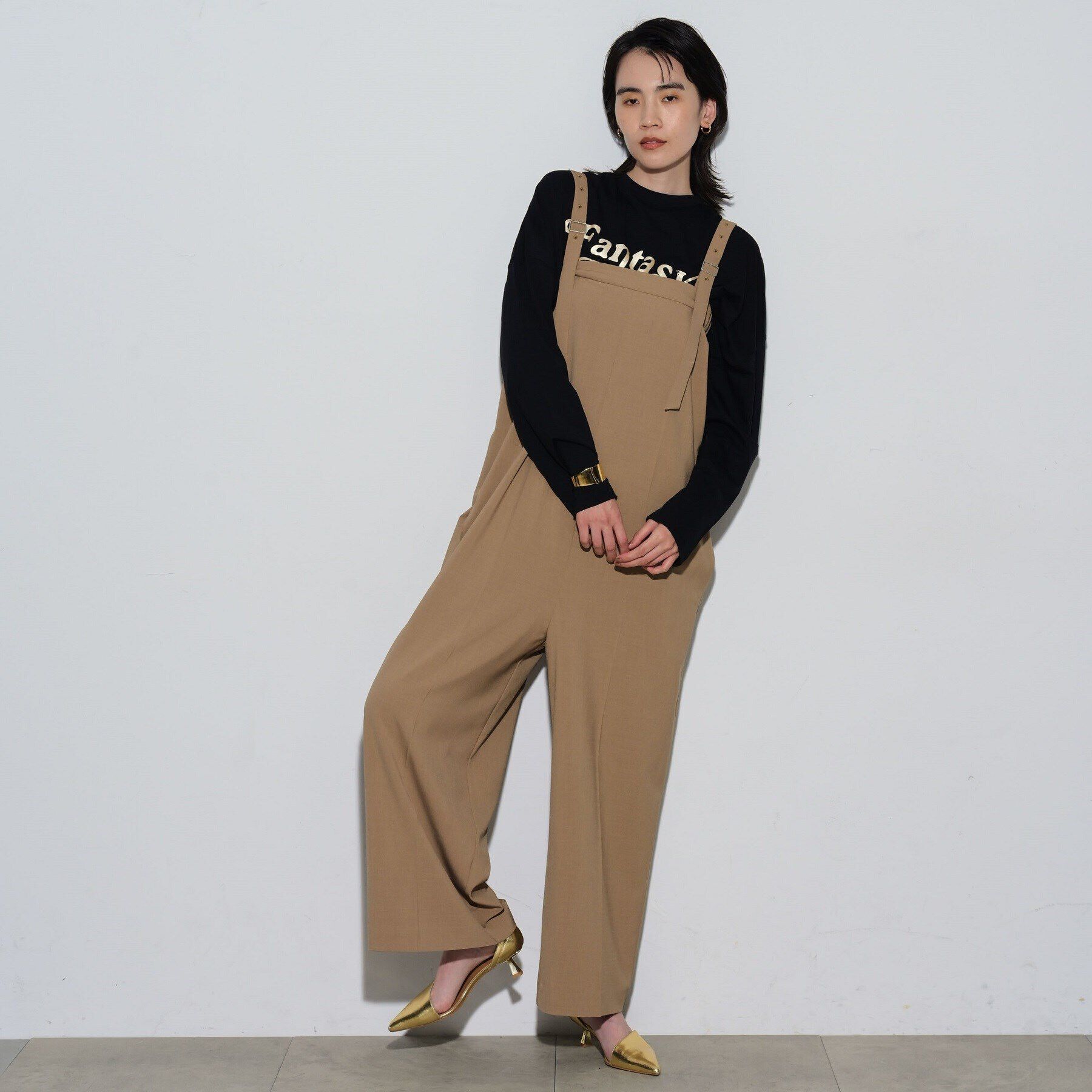 GALLEST「ヴィンテージロゴプリントロングTシャツ」|Tシャツ・カットソー|