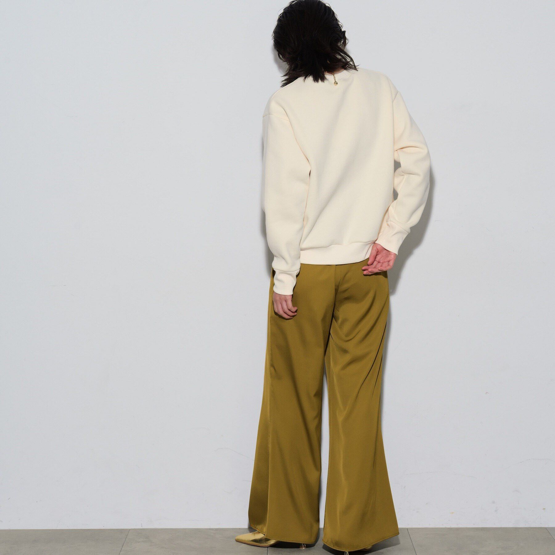 GALLEST「ロゴ裏毛トップス」|パーカー|