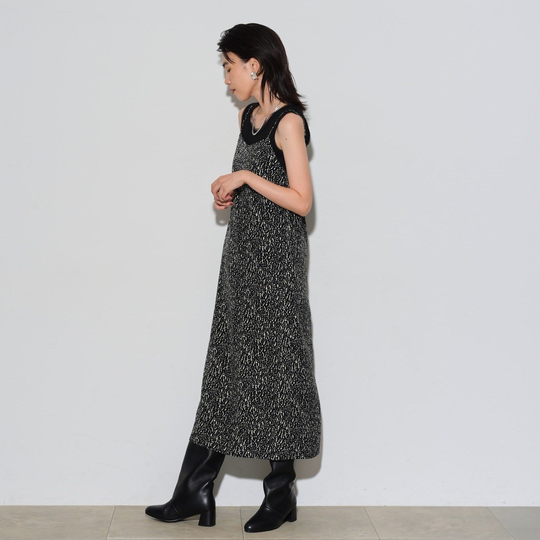 GALLEST「変形ドットキャミワンピース」|ワンピース|