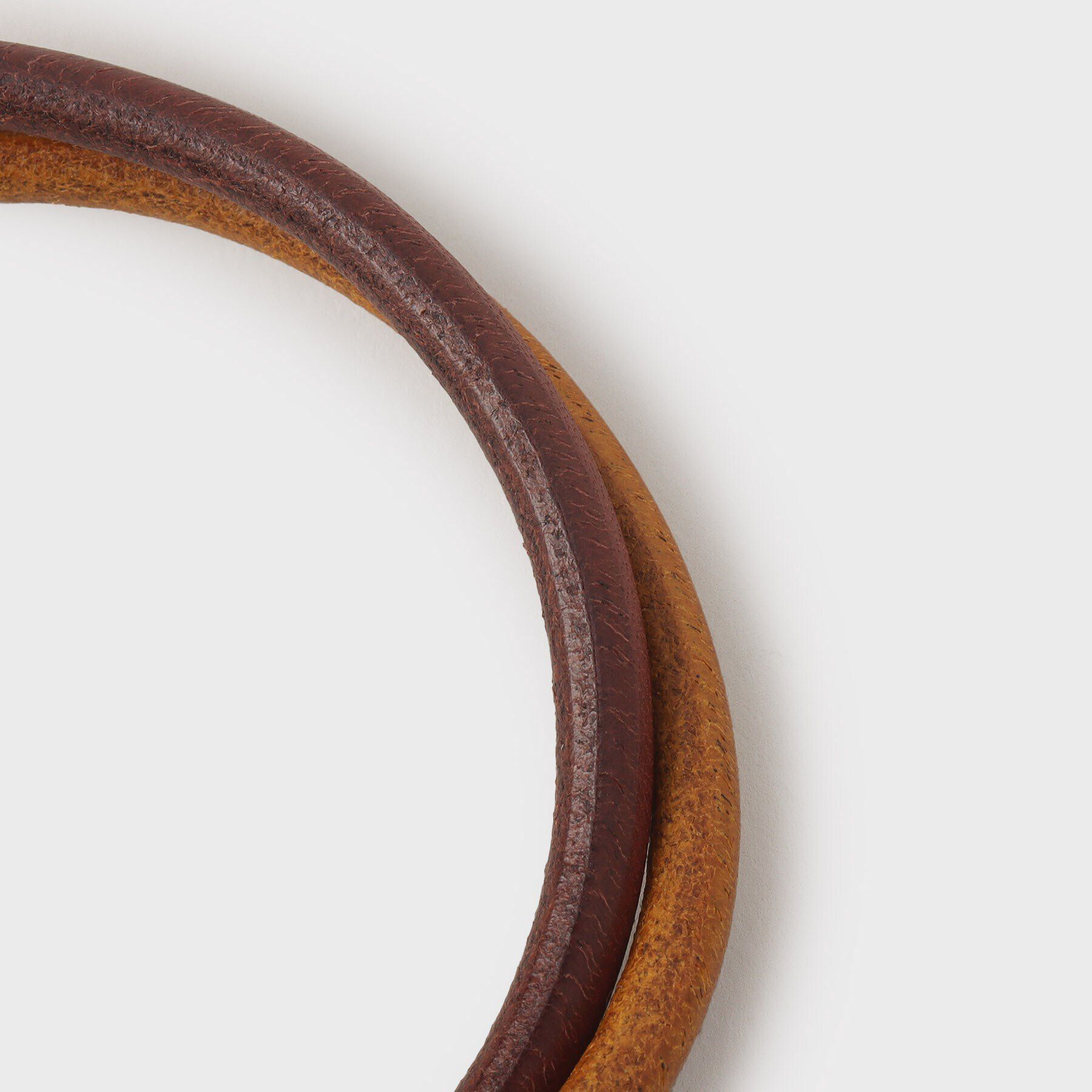 TAKEO KIKUCHI「【MADE IN JAPAN】2重巻き 染め分けレザー ブレスレット」|ブレスレット・バングル|