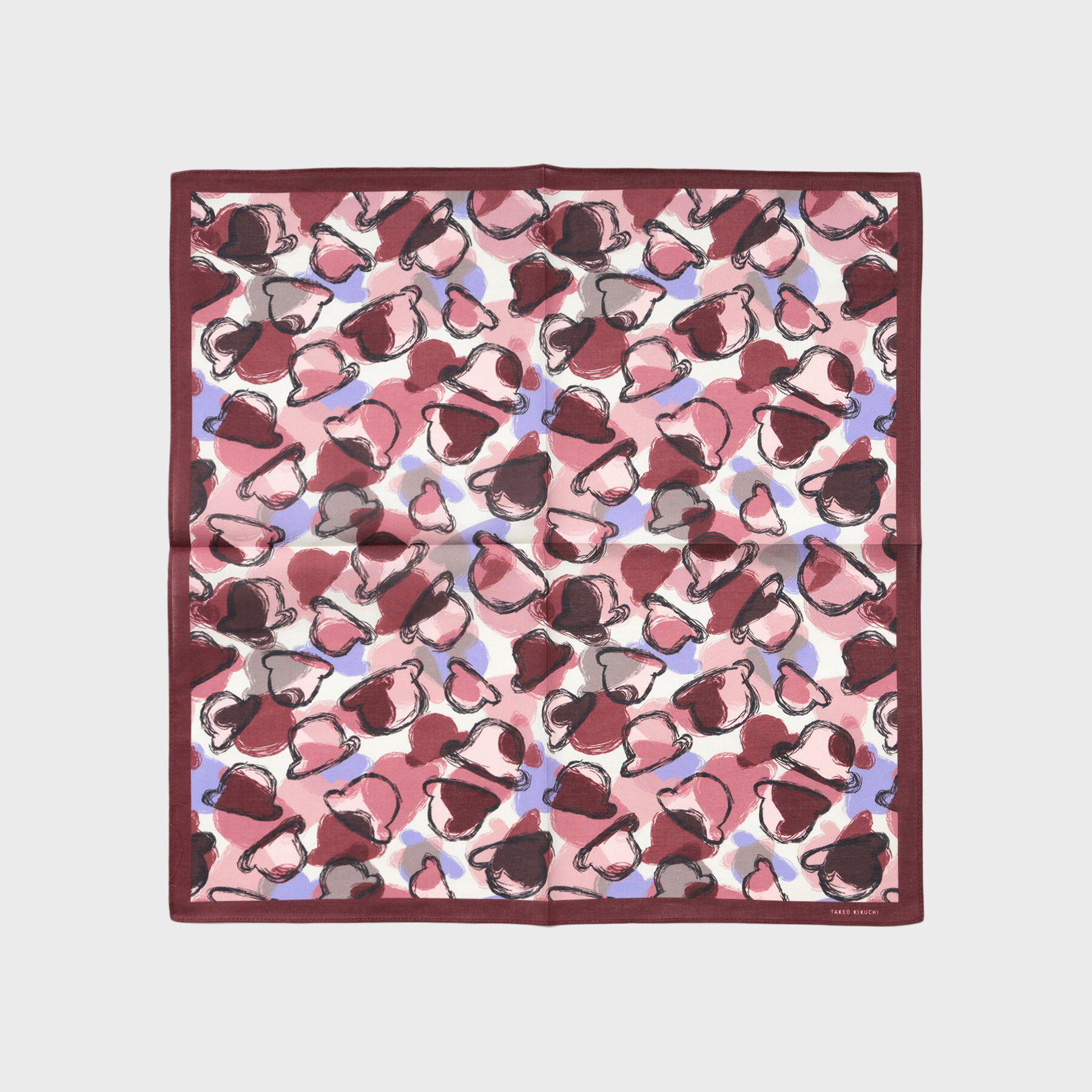 TAKEO KIKUCHI「ボーラーハットプリントハンカチ」|ハンカチ|