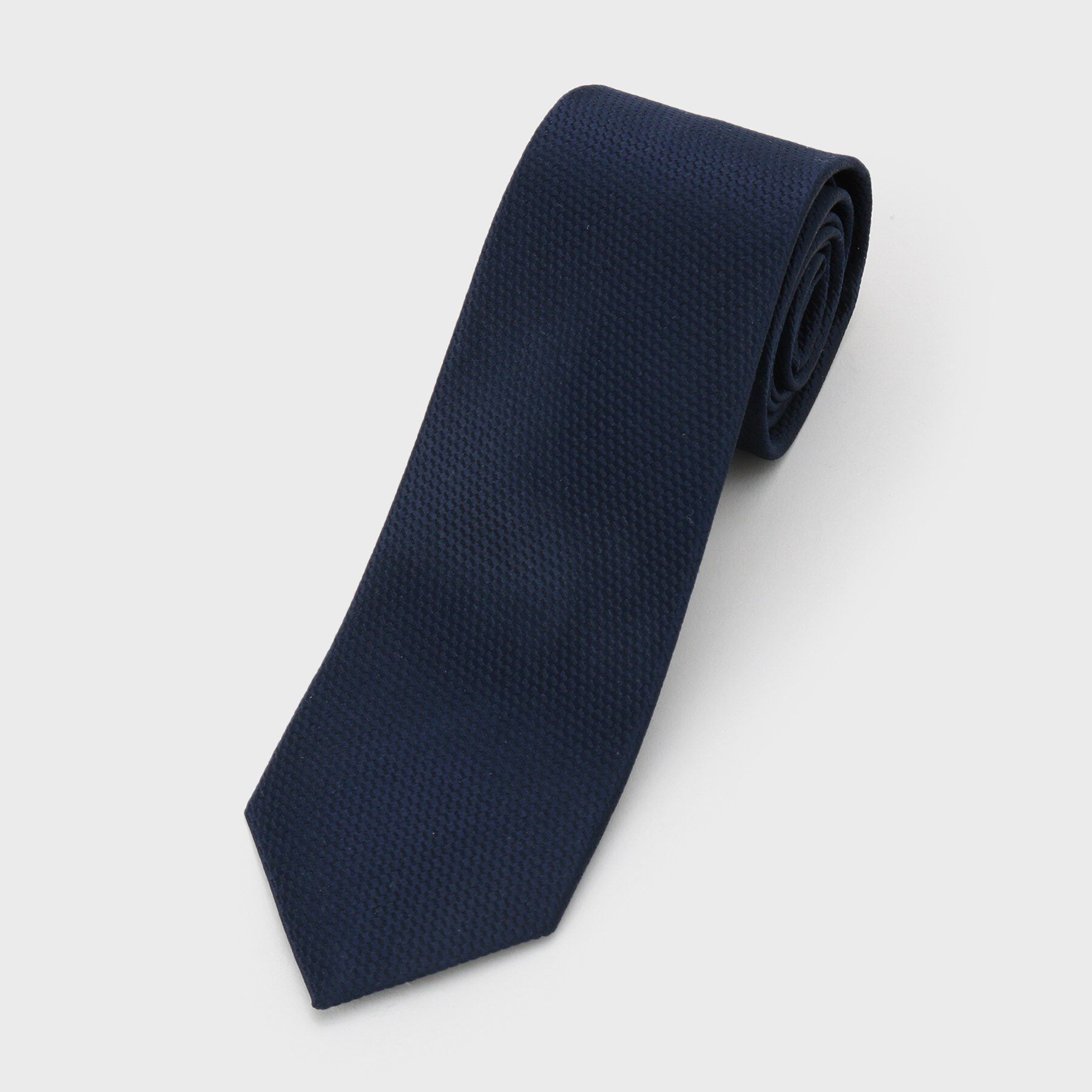 TAKEO KIKUCHI「ソフトツイスト バスケットムジネクタイ」|ネクタイ・蝶ネクタイ|ネイビー(094)
