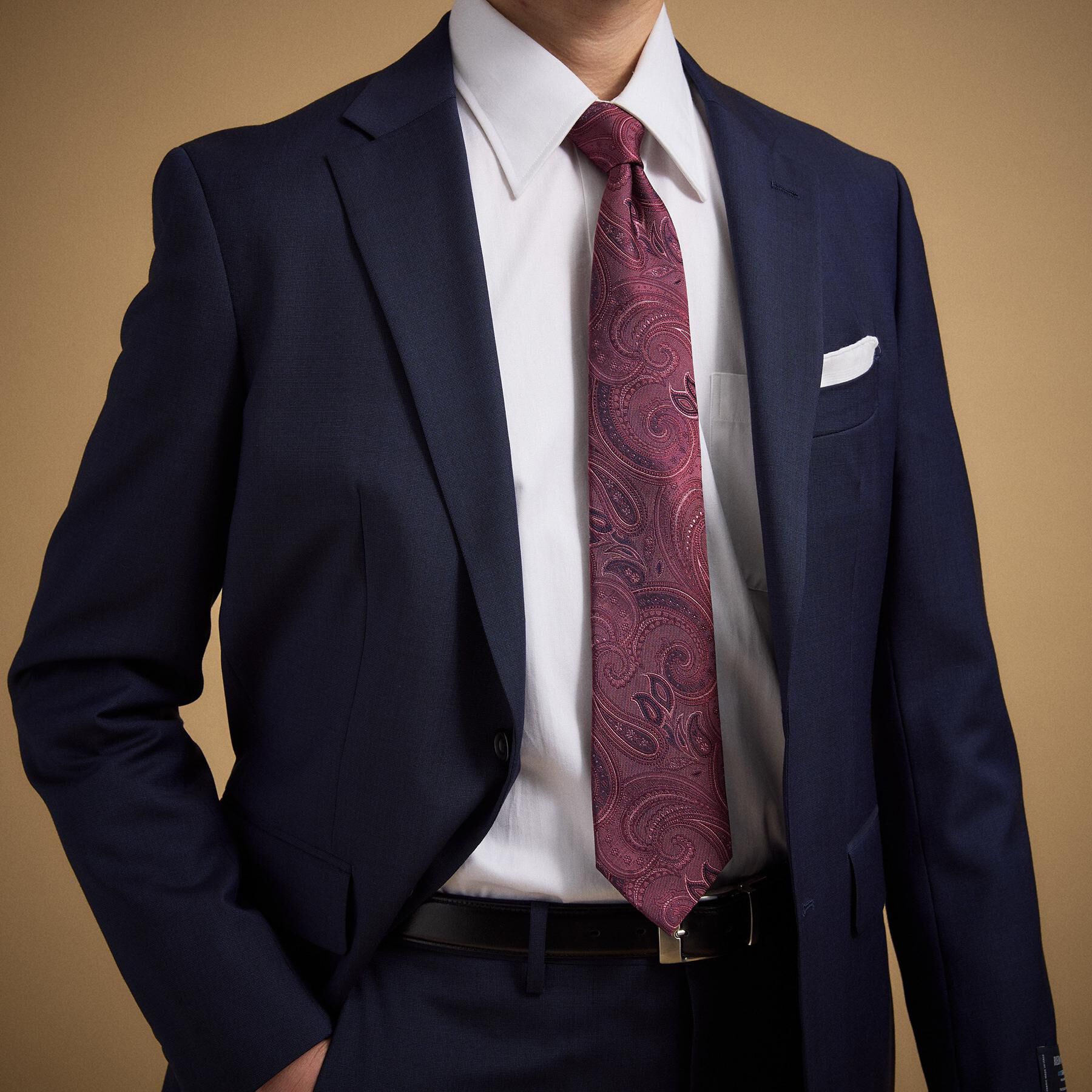 TAKEO KIKUCHI「エクストラシルク シャドーペイズリーネクタイ」|ネクタイ・蝶ネクタイ|