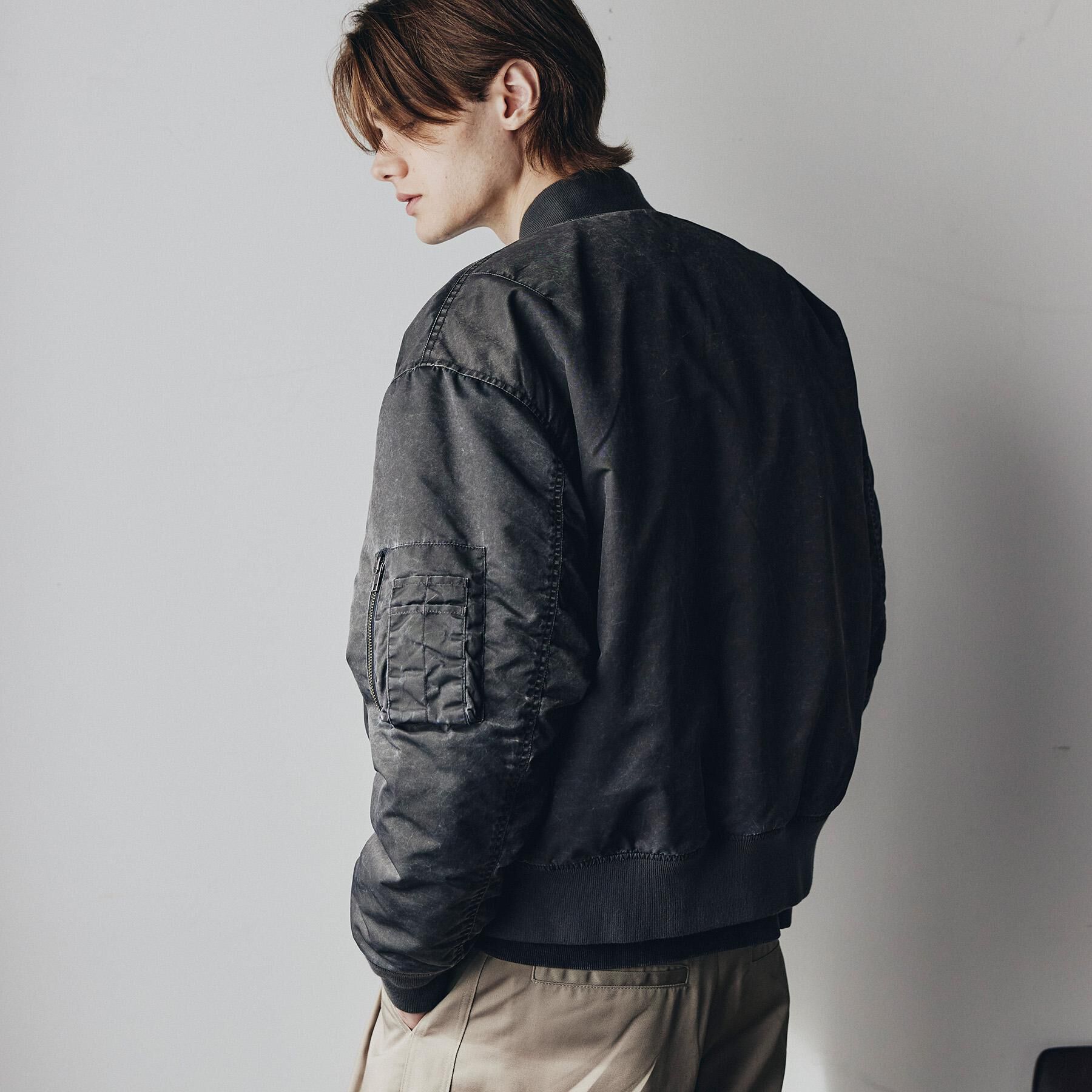 tk.TAKEO KIKUCHI「ヴィンテージライクMA‐1」|ブルゾン・スタジャン|