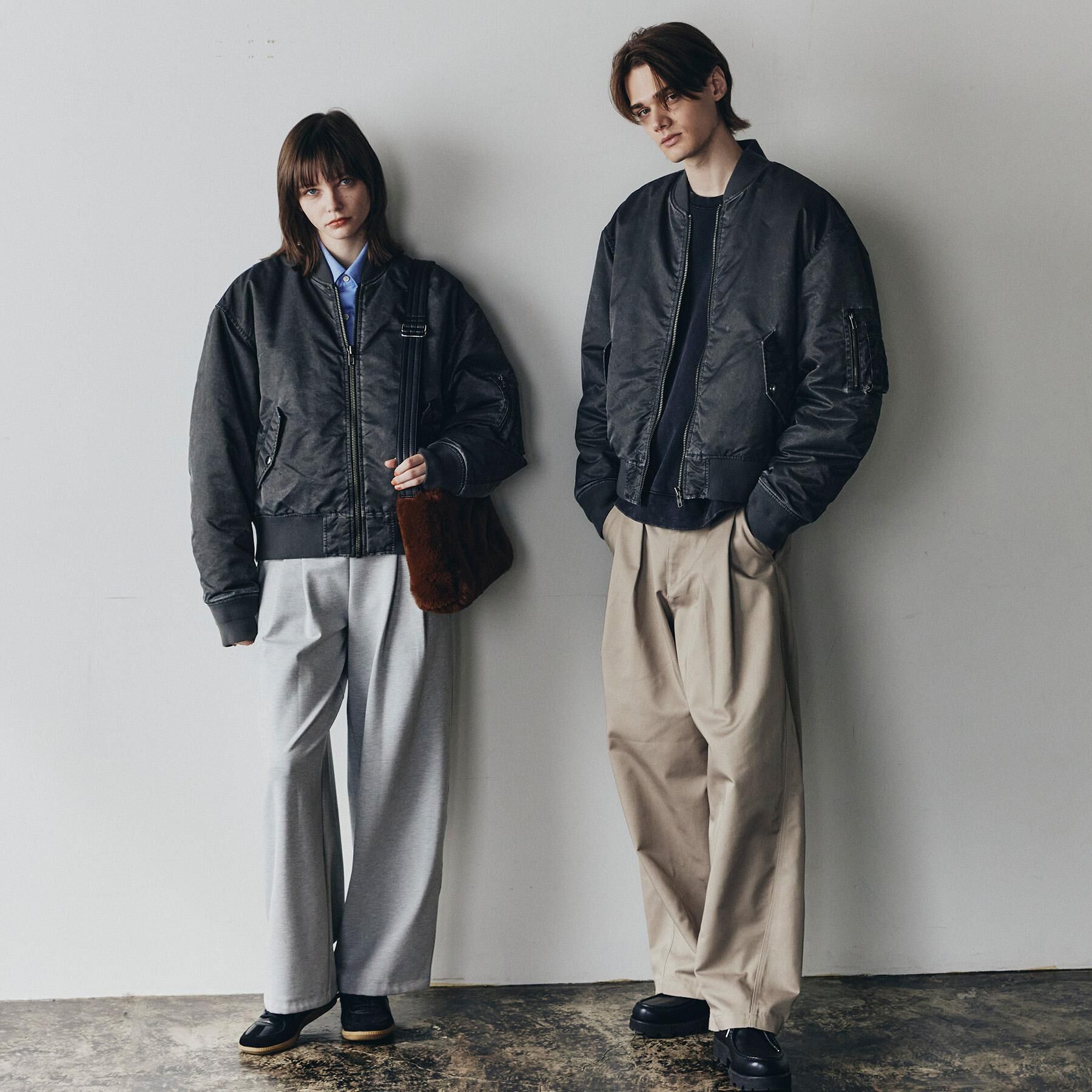 tk.TAKEO KIKUCHI「ヴィンテージライクMA‐1」|ブルゾン・スタジャン|