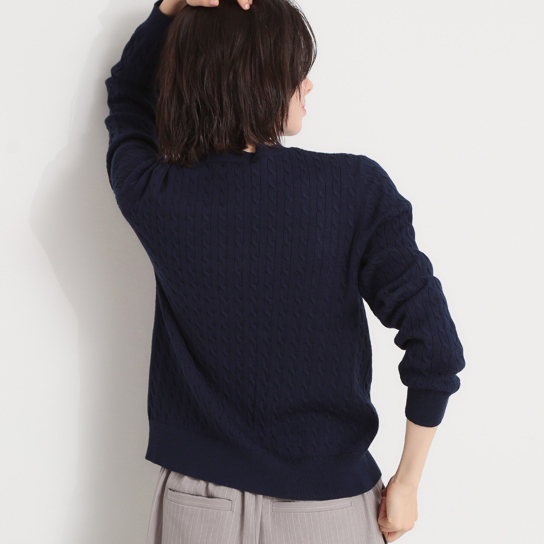 THE SHOP TK「【POLO BCS 別注】ケーブルカーディガン」|カーディガン|