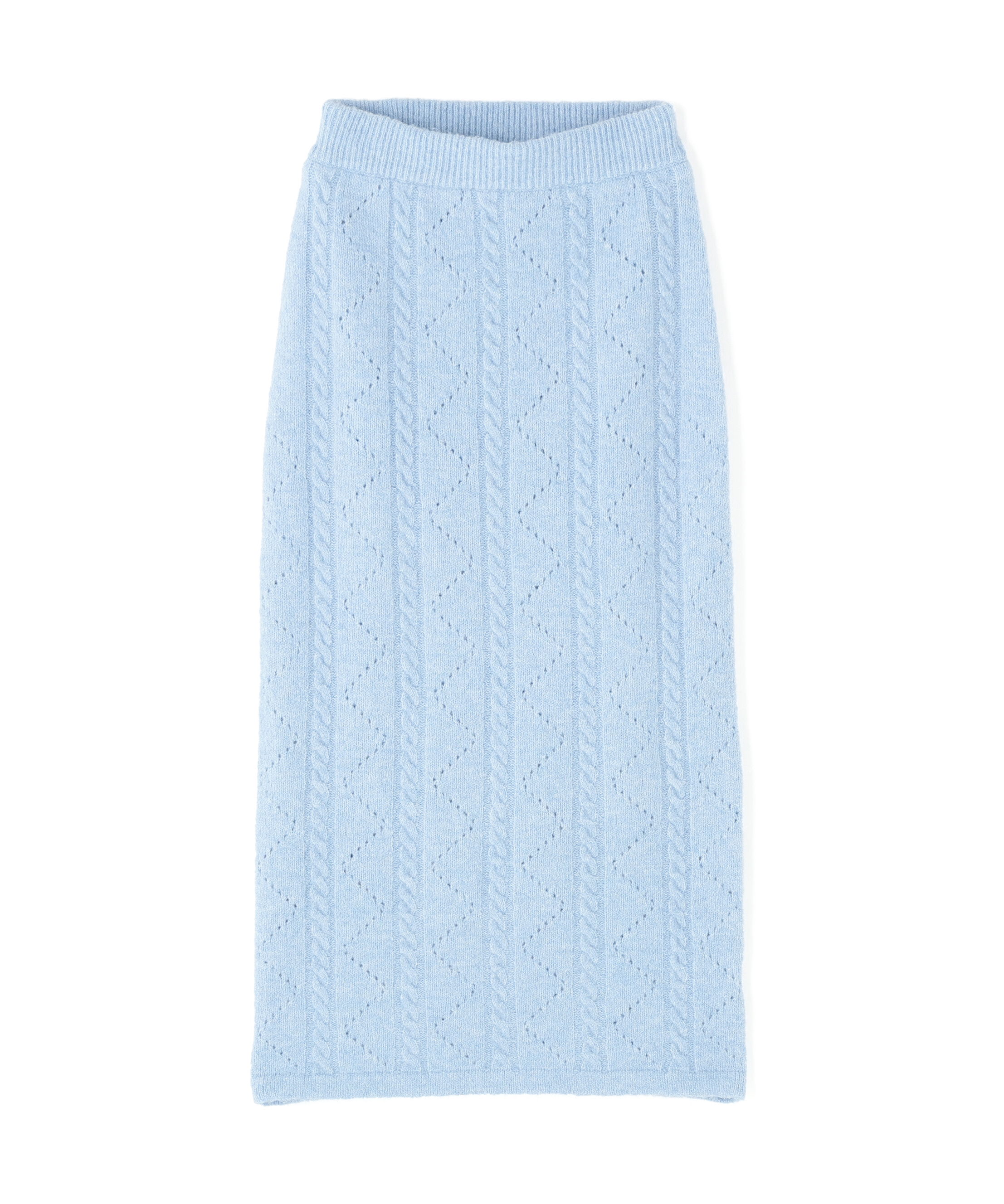  「ペプラムケーブルニットセットアップ」|ワンピース|