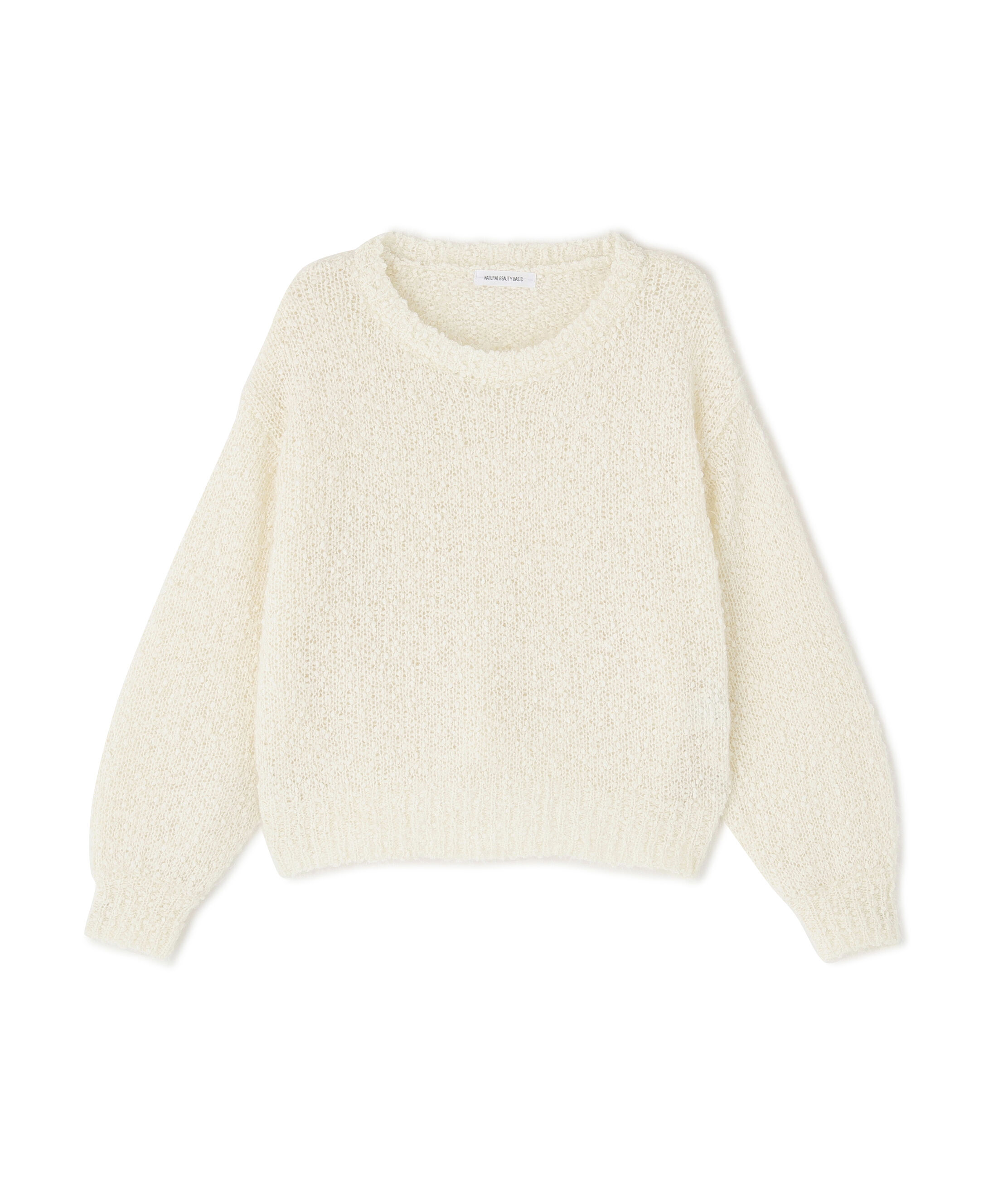  「フェザーネップニット」|ニット・セーター|