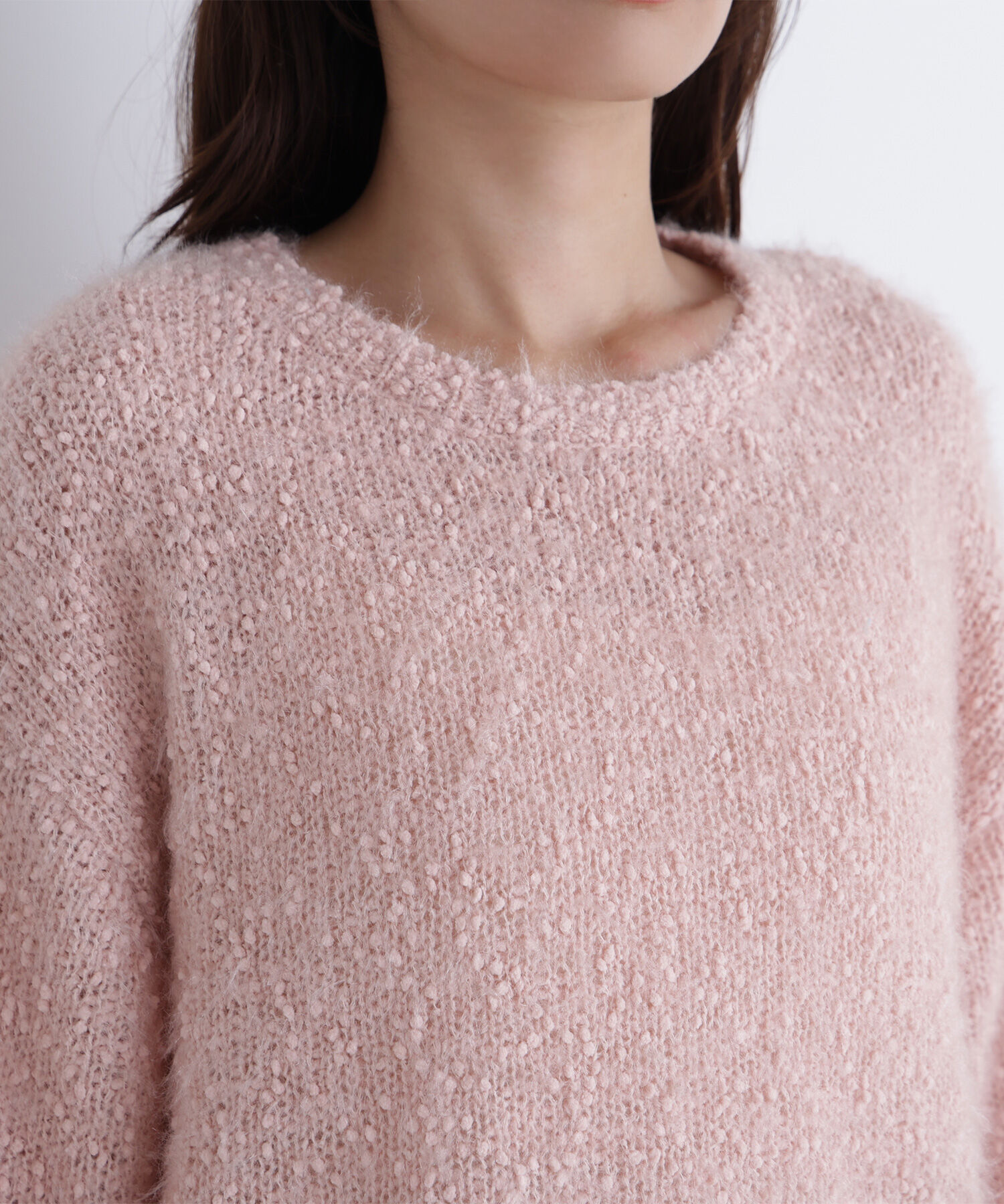  「フェザーネップニット」|ニット・セーター|