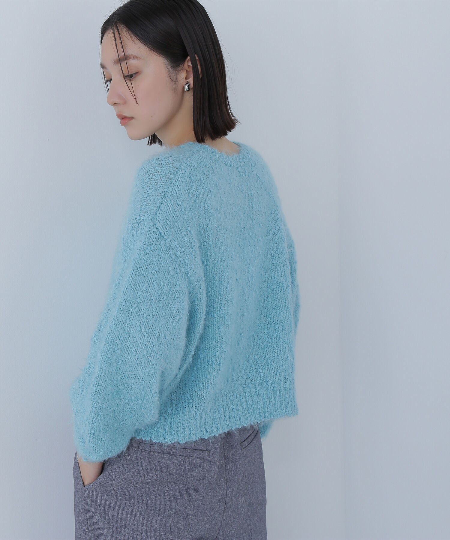  「フェザーネップニット」|ニット・セーター|