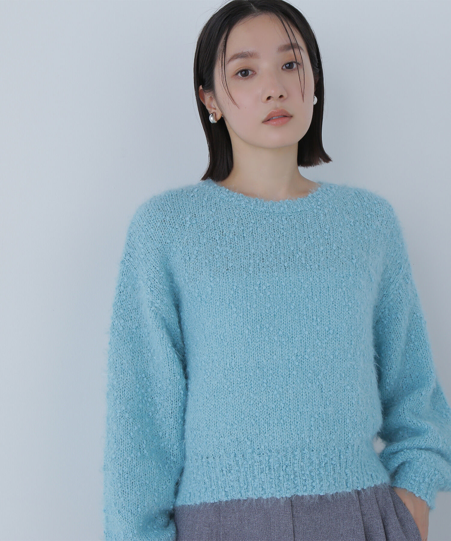  「フェザーネップニット」|ニット・セーター|