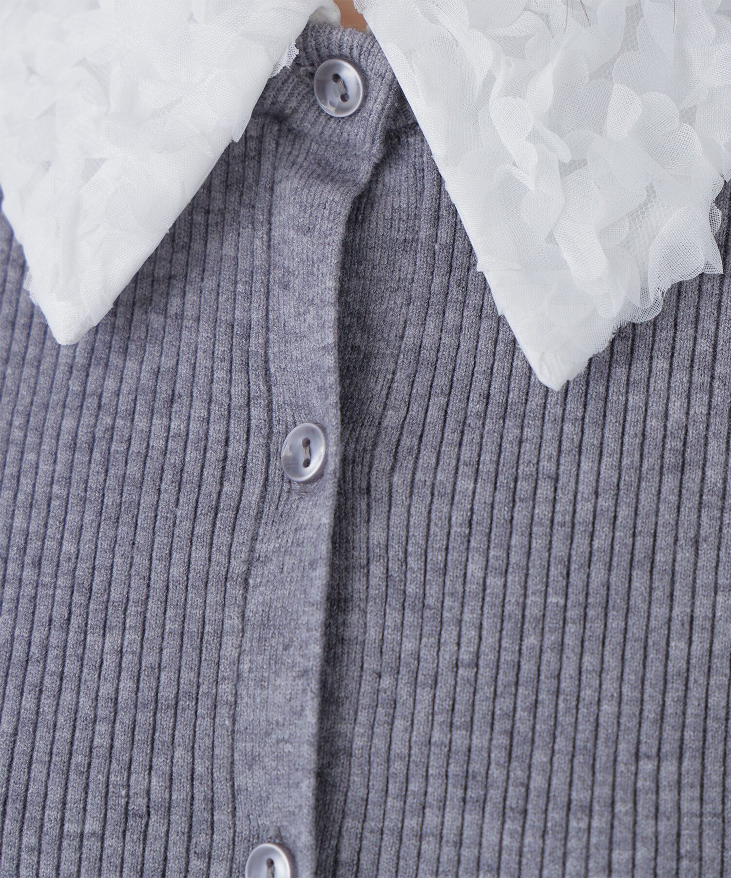  「2wayカラーペプラムニット」|ニット・セーター|