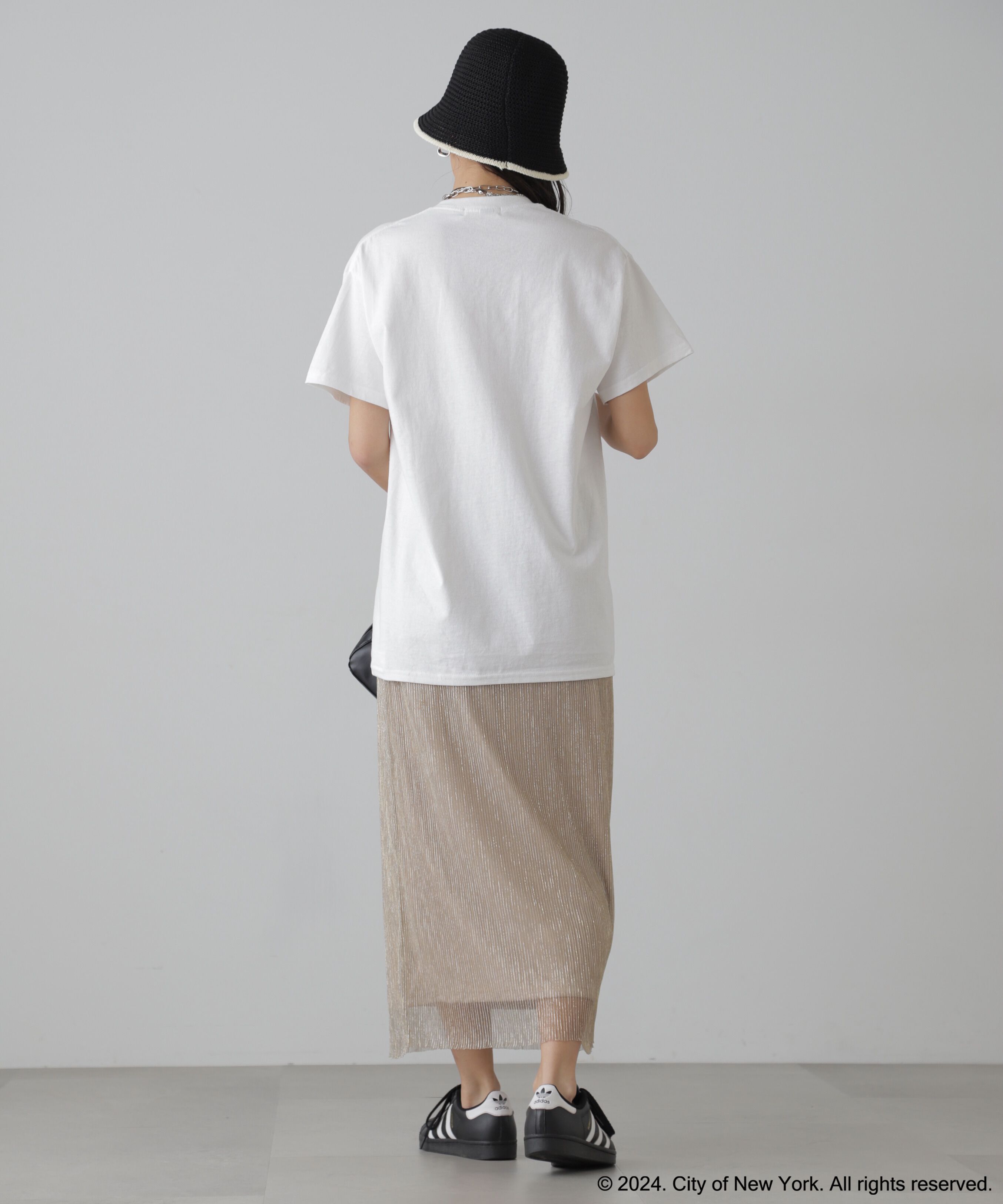  「ラメプリーツナロースカート」|スカート|