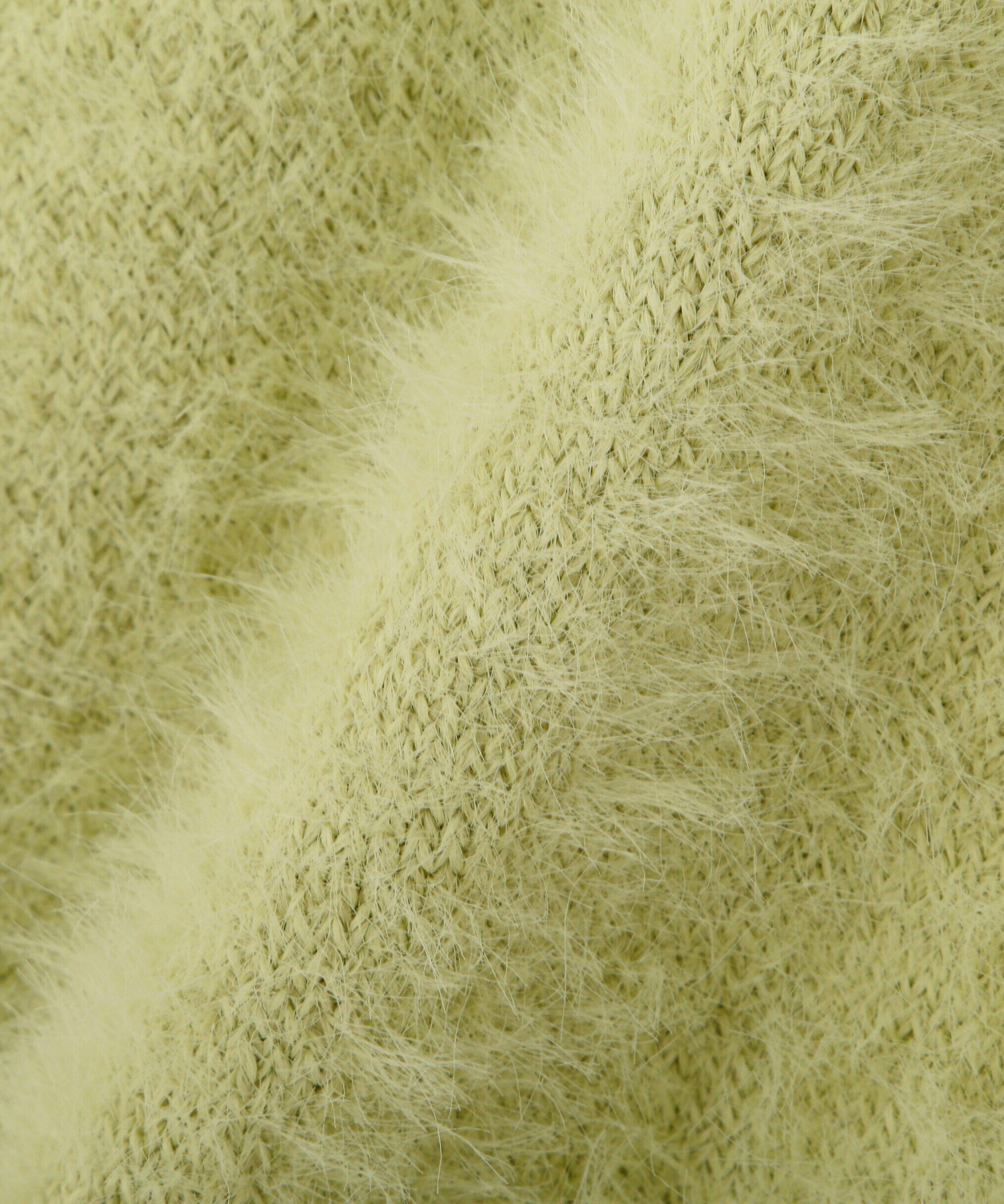  「シャギー半袖ニット」|ニット・セーター|