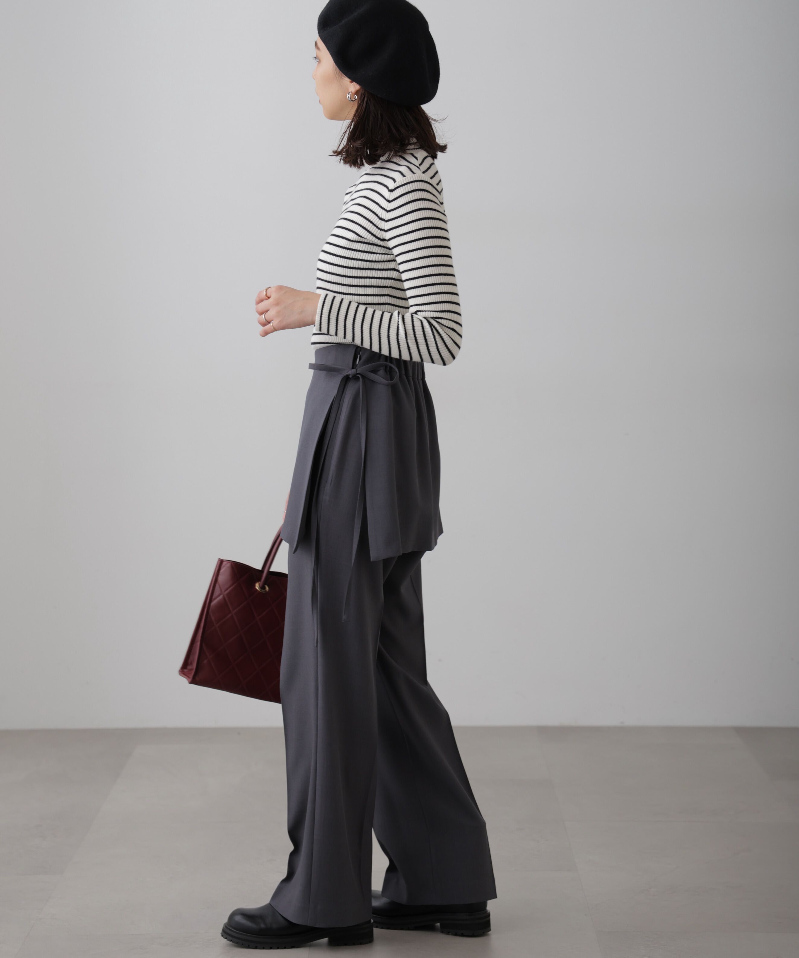  「ミニラップスカートレイヤードパンツ」|その他|