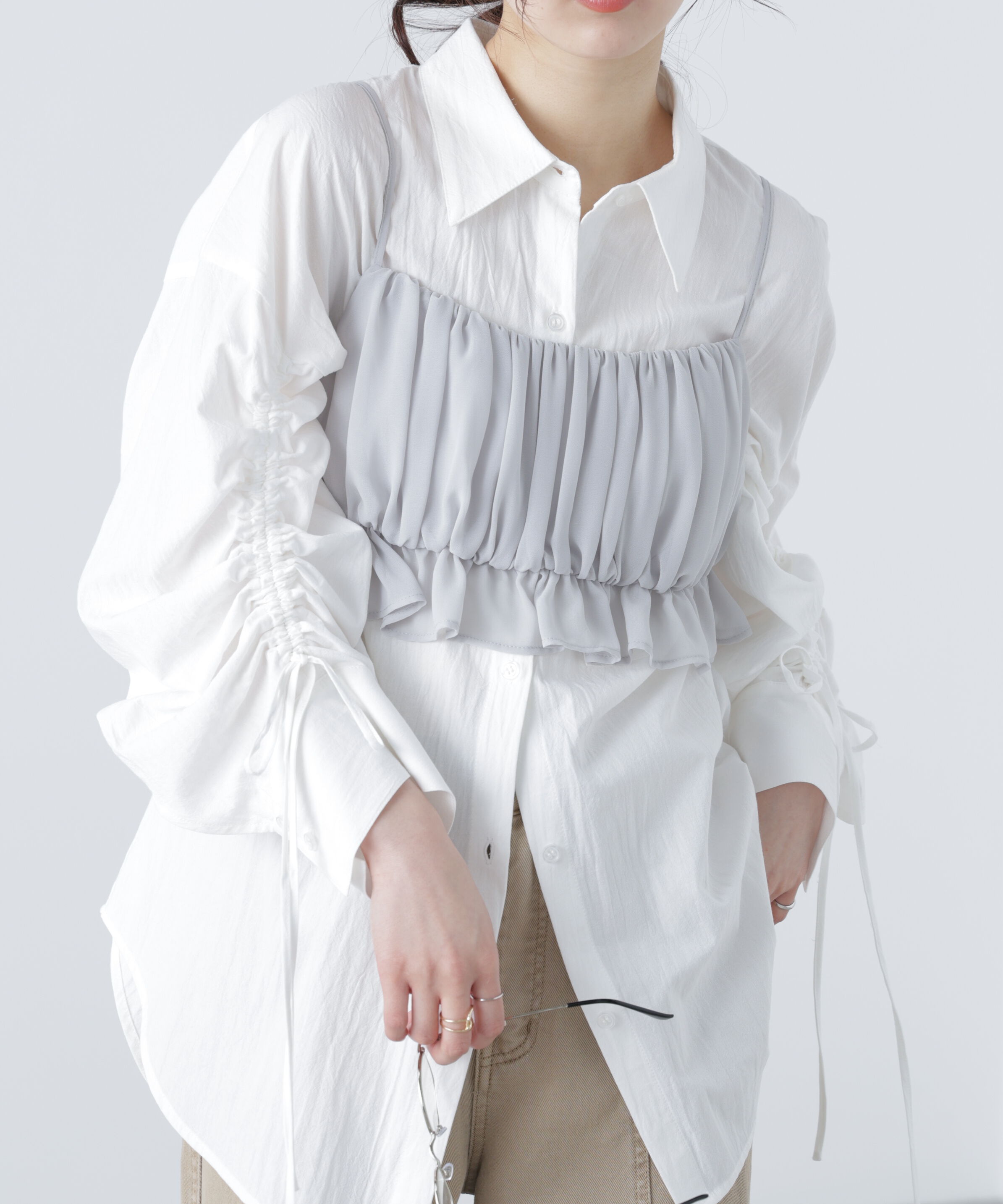  「バルーンビスチェ」|シャツ・ブラウス|