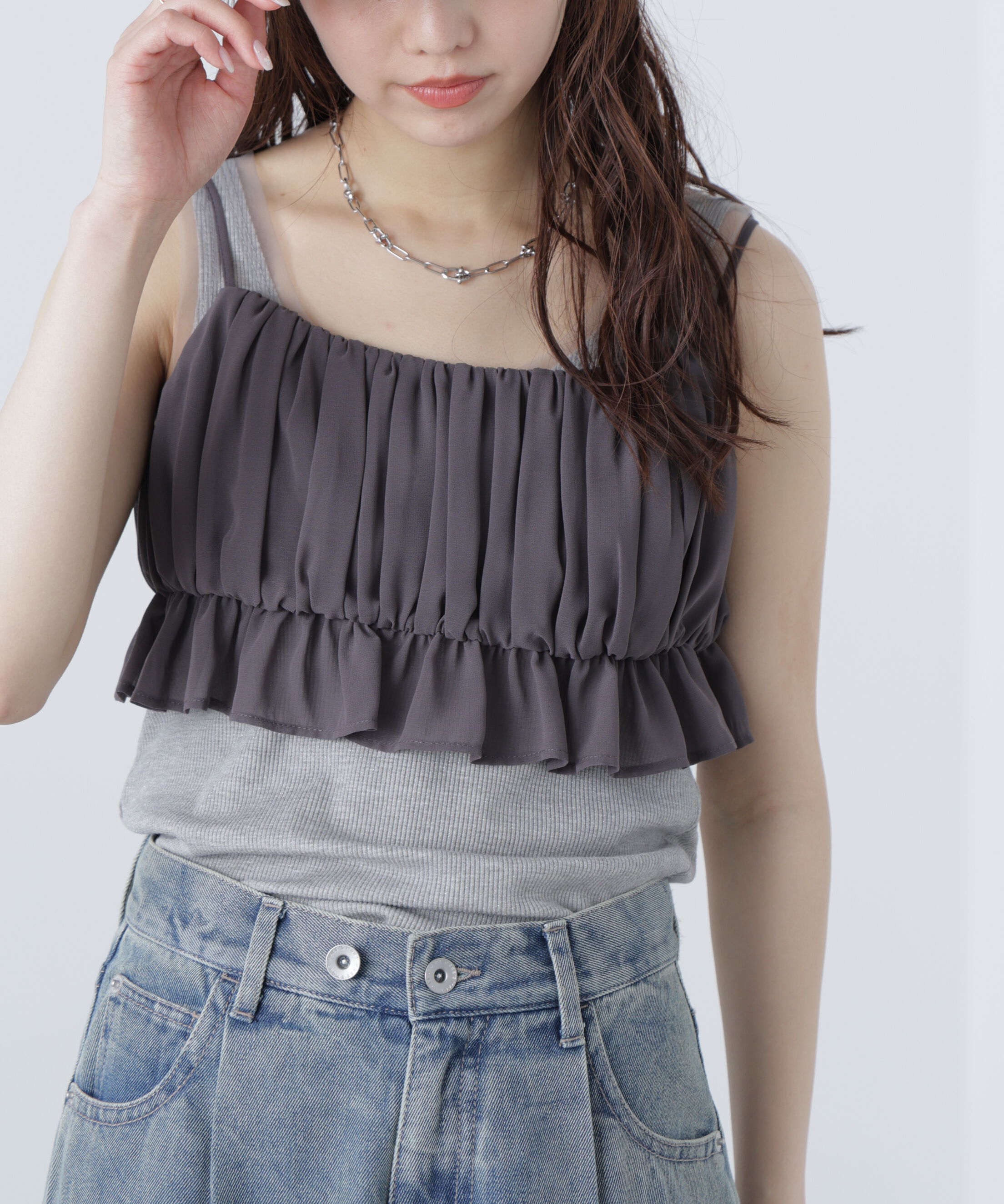  「バルーンビスチェ」|シャツ・ブラウス|