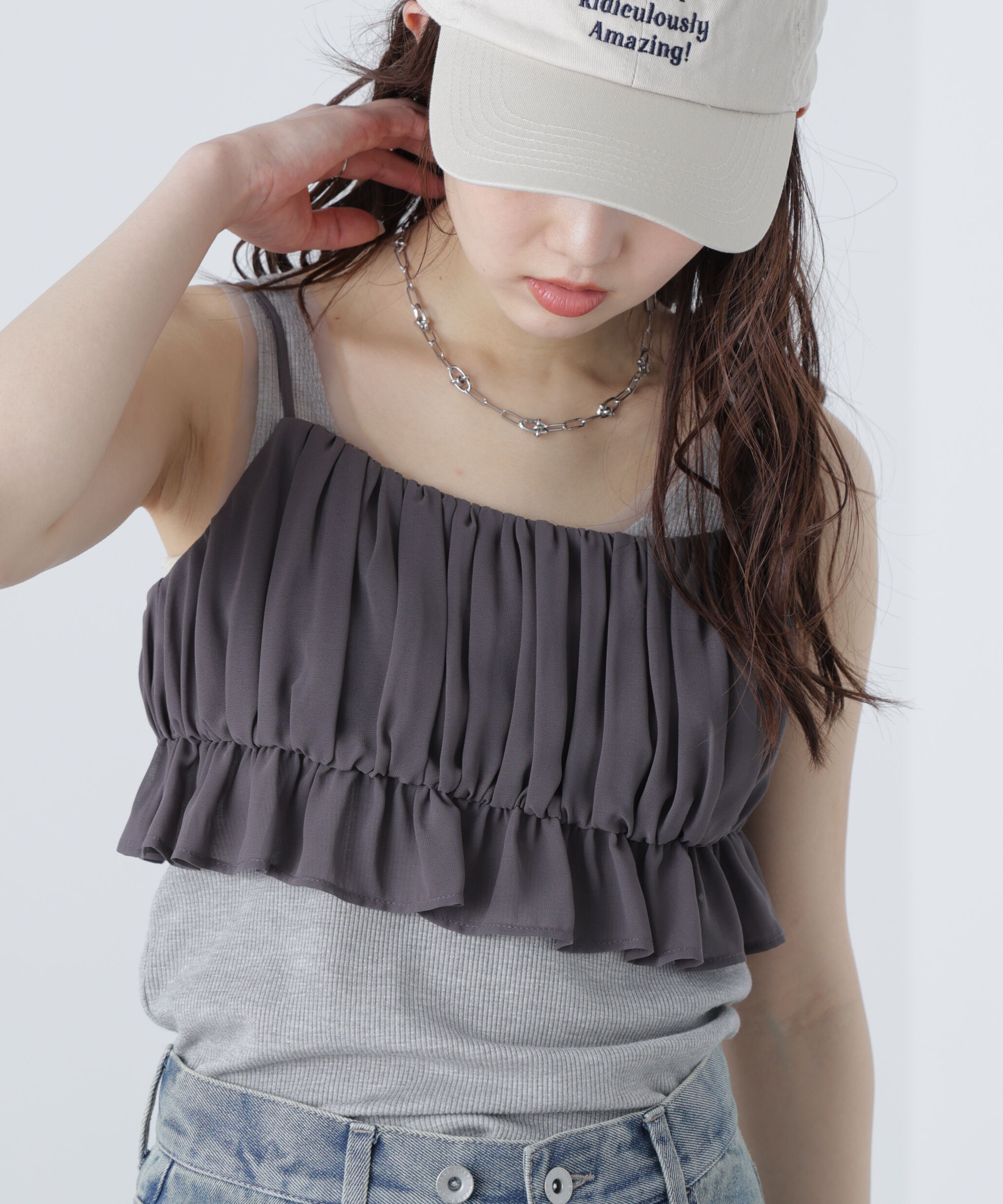  「バルーンビスチェ」|シャツ・ブラウス|