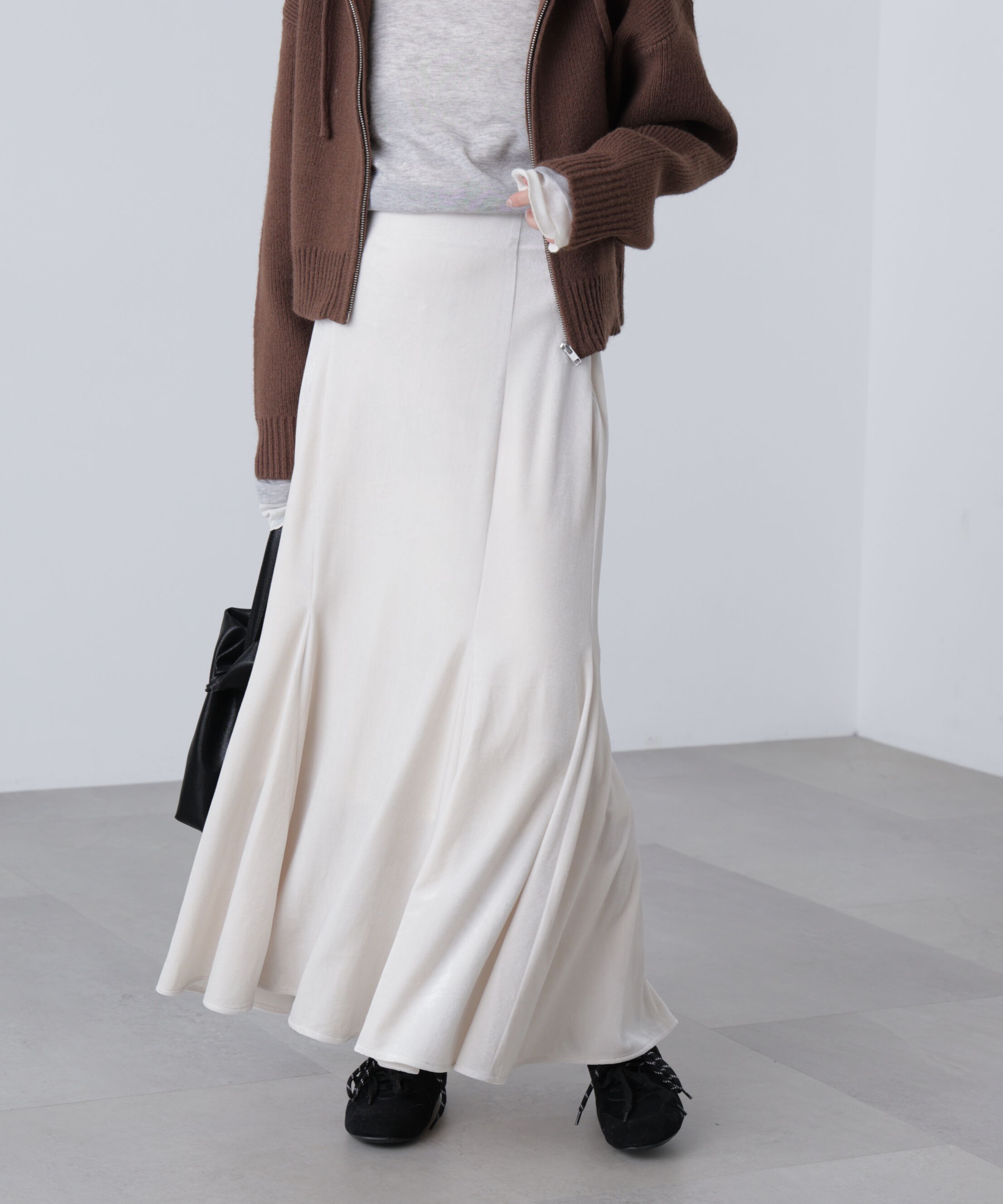  「ベロアマーメイドスカート」|スカート|