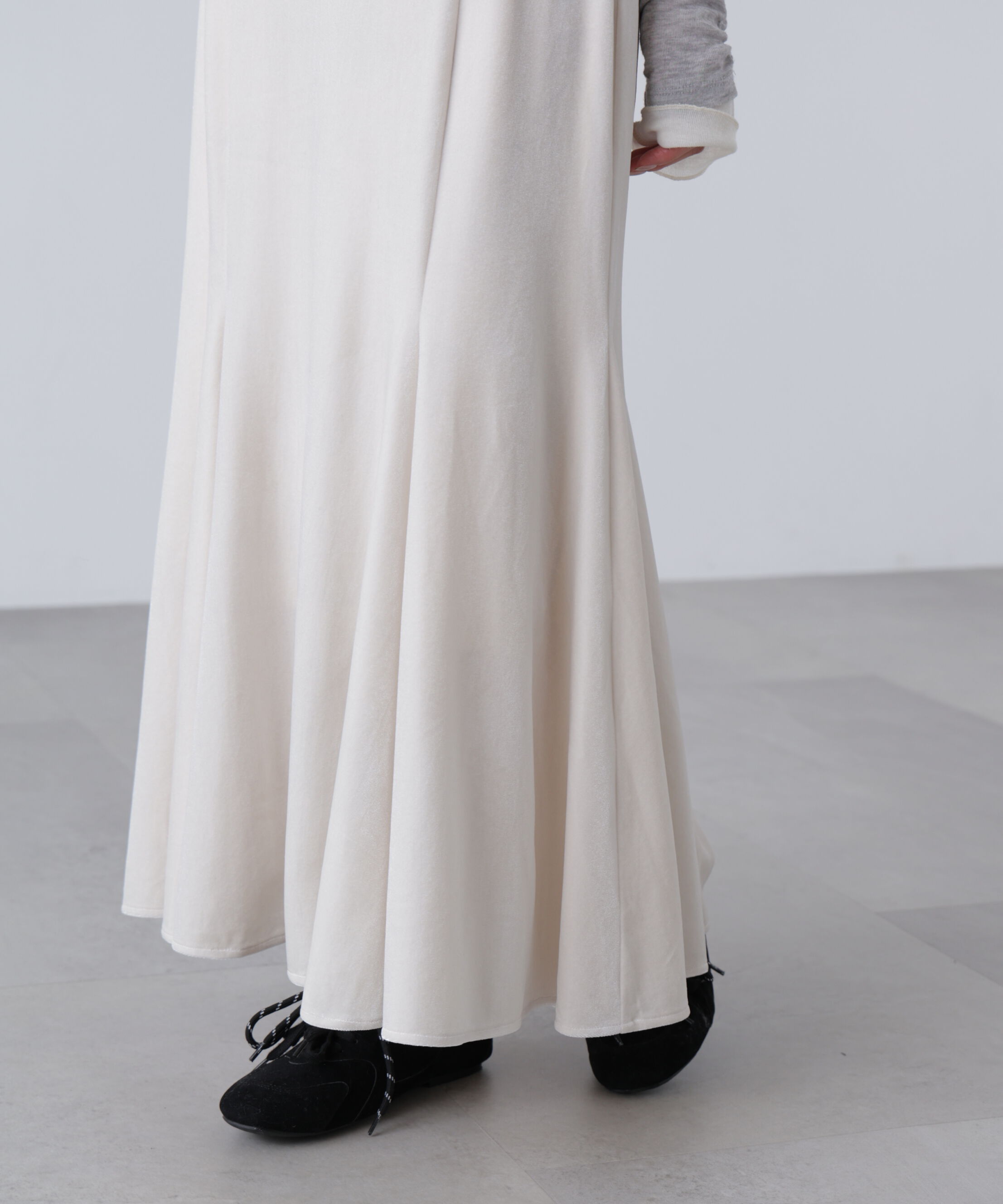  「ベロアマーメイドスカート」|スカート|