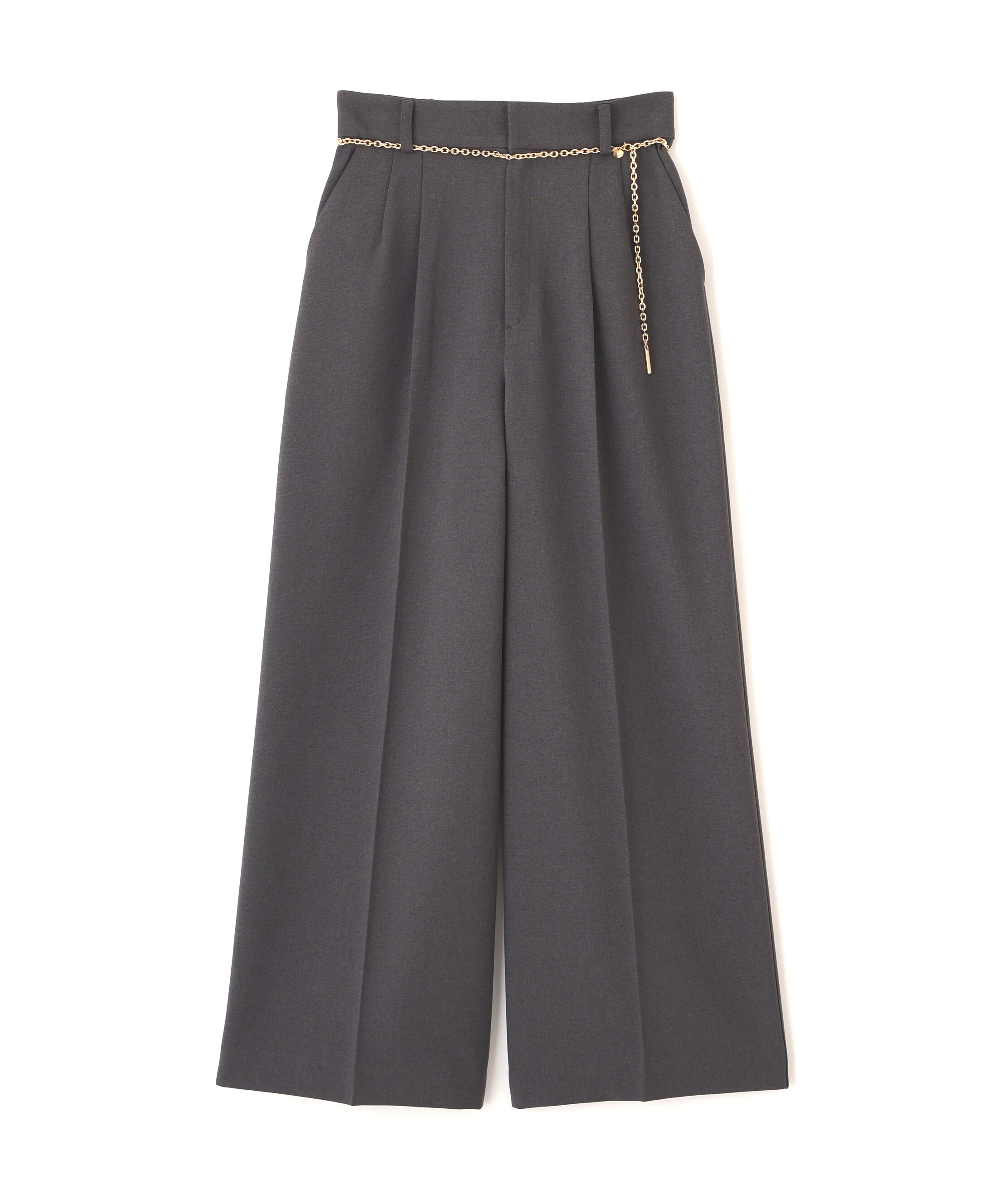 PROPORTION BODY DRESSING「チェーン付きワイドパンツ　26SS」|その他|