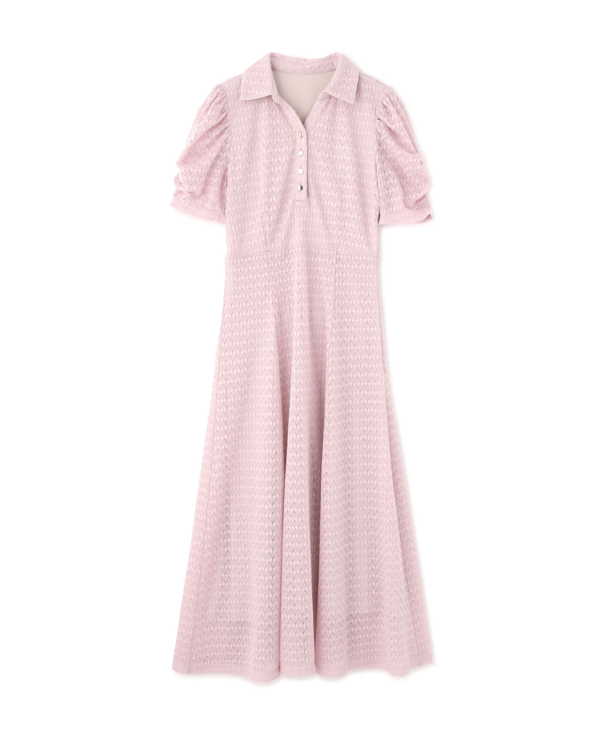 PROPORTION BODY DRESSING「ストレッチレース襟付きワンピース　26SS」|ワンピース|