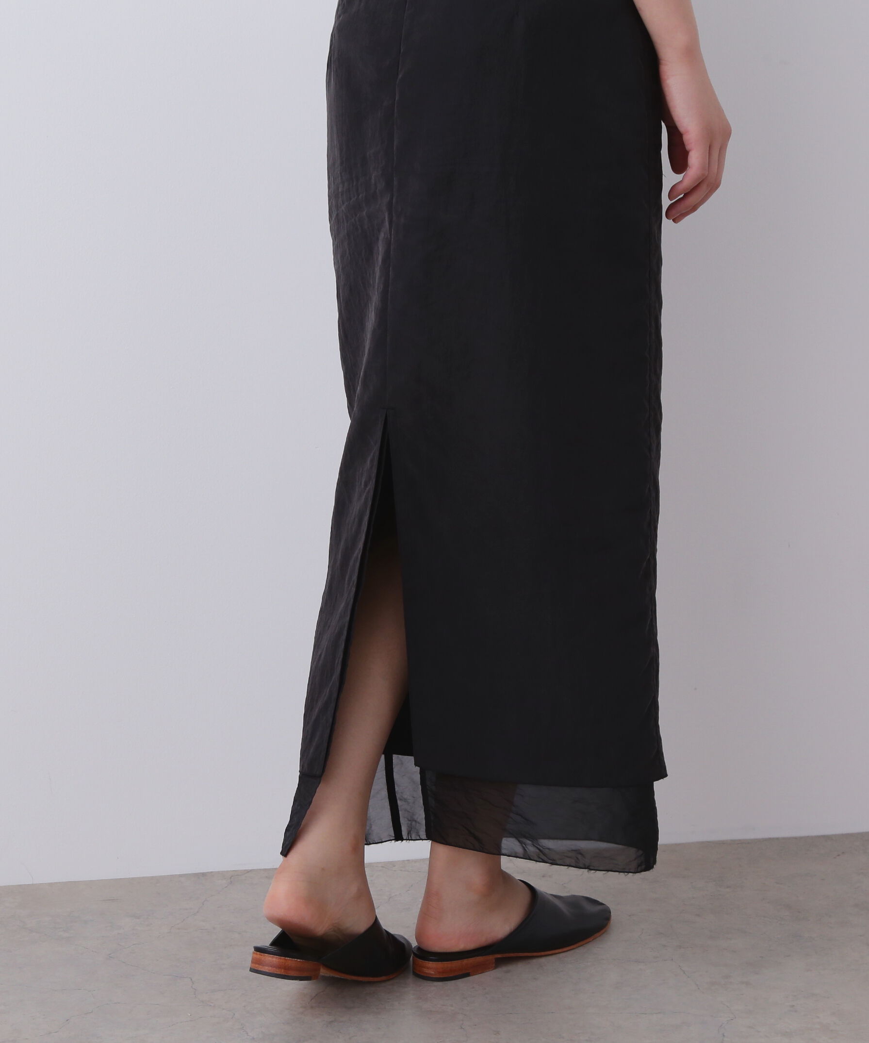 YLEVE 「YLEVE / FIBRIL LAYERED SKIRT」|スカート|