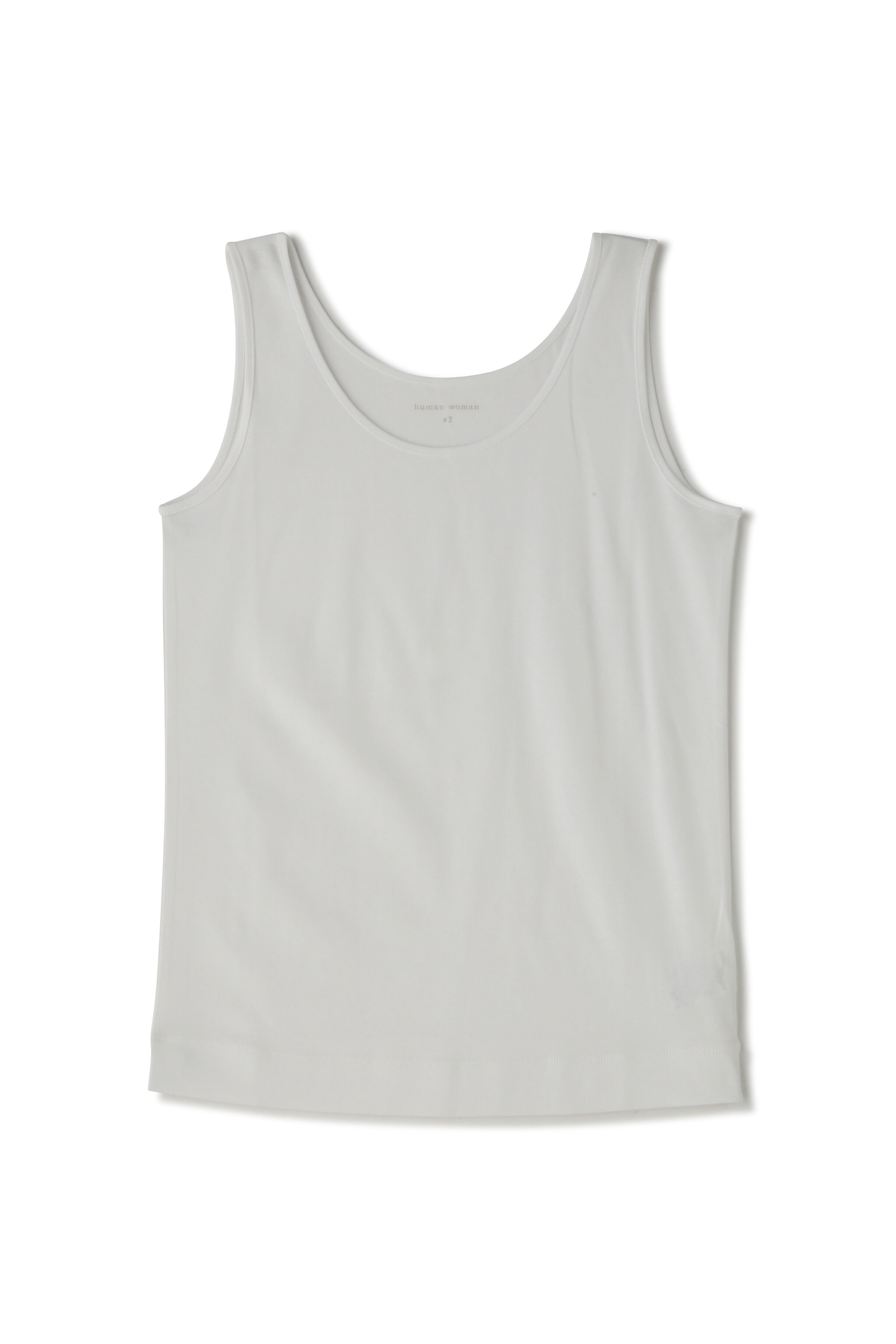  「オーガニックコットンスムースタンクトップ」|Tシャツ・カットソー|