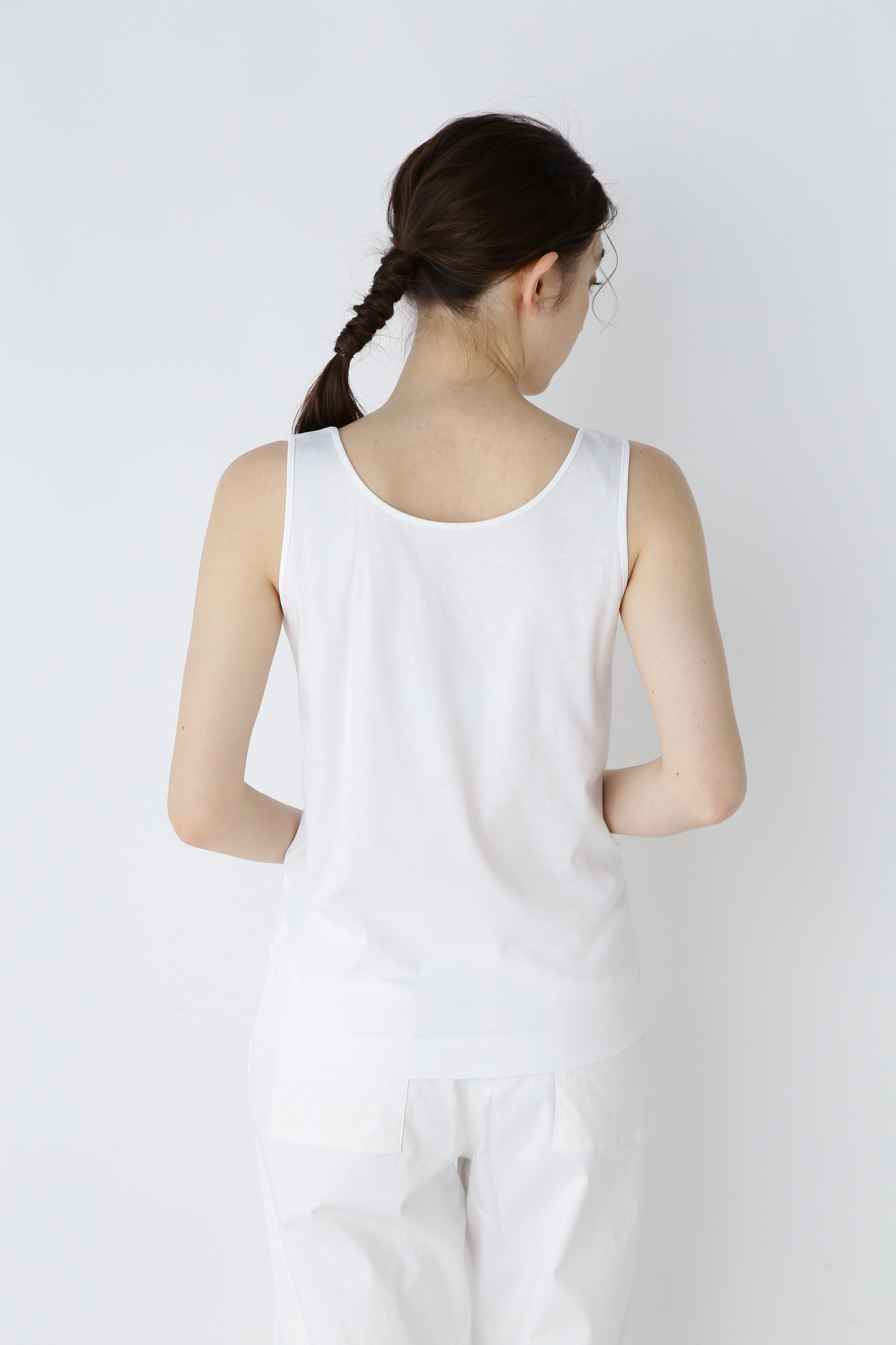  「オーガニックコットンスムースタンクトップ」|Tシャツ・カットソー|
