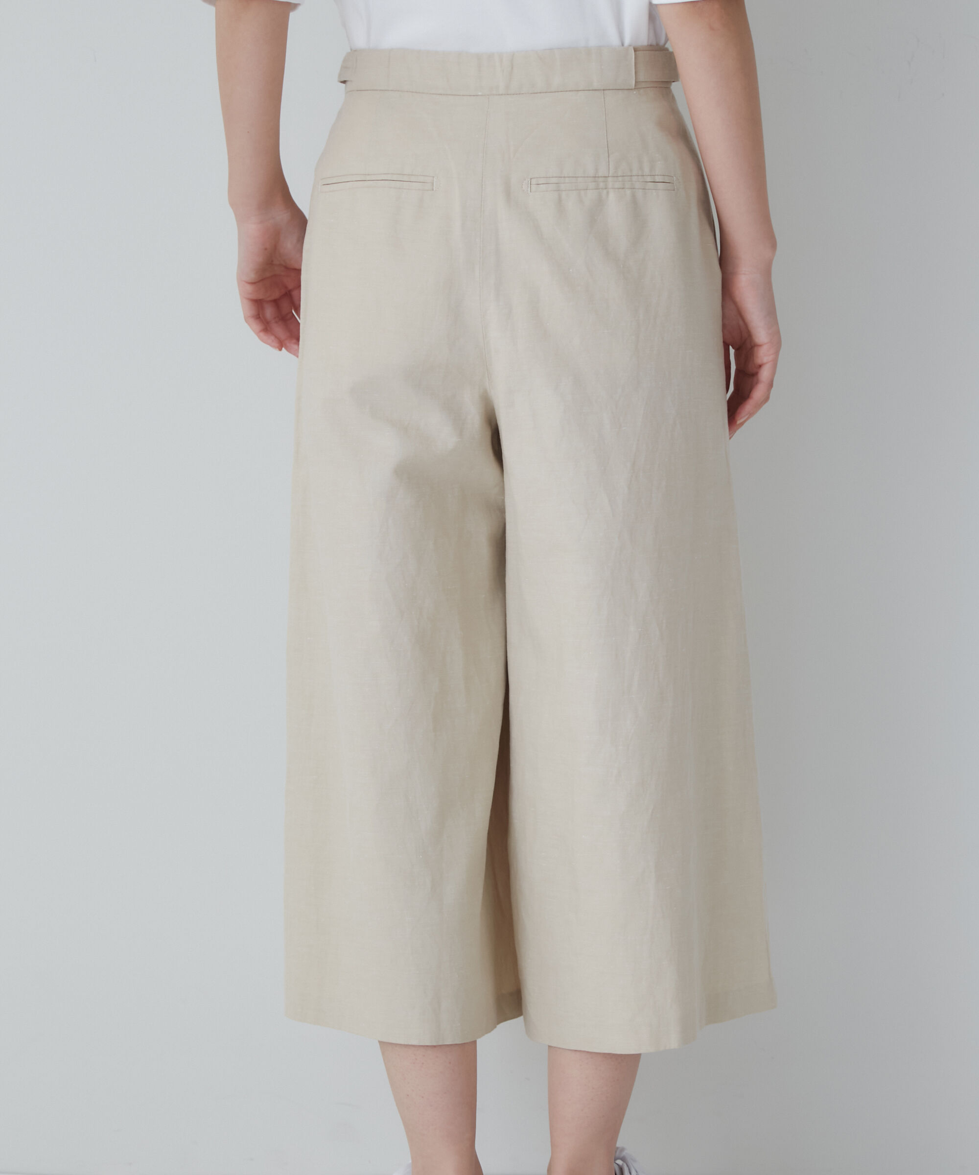  「◆綿麻シャンブレースカーチョ」|スカート|