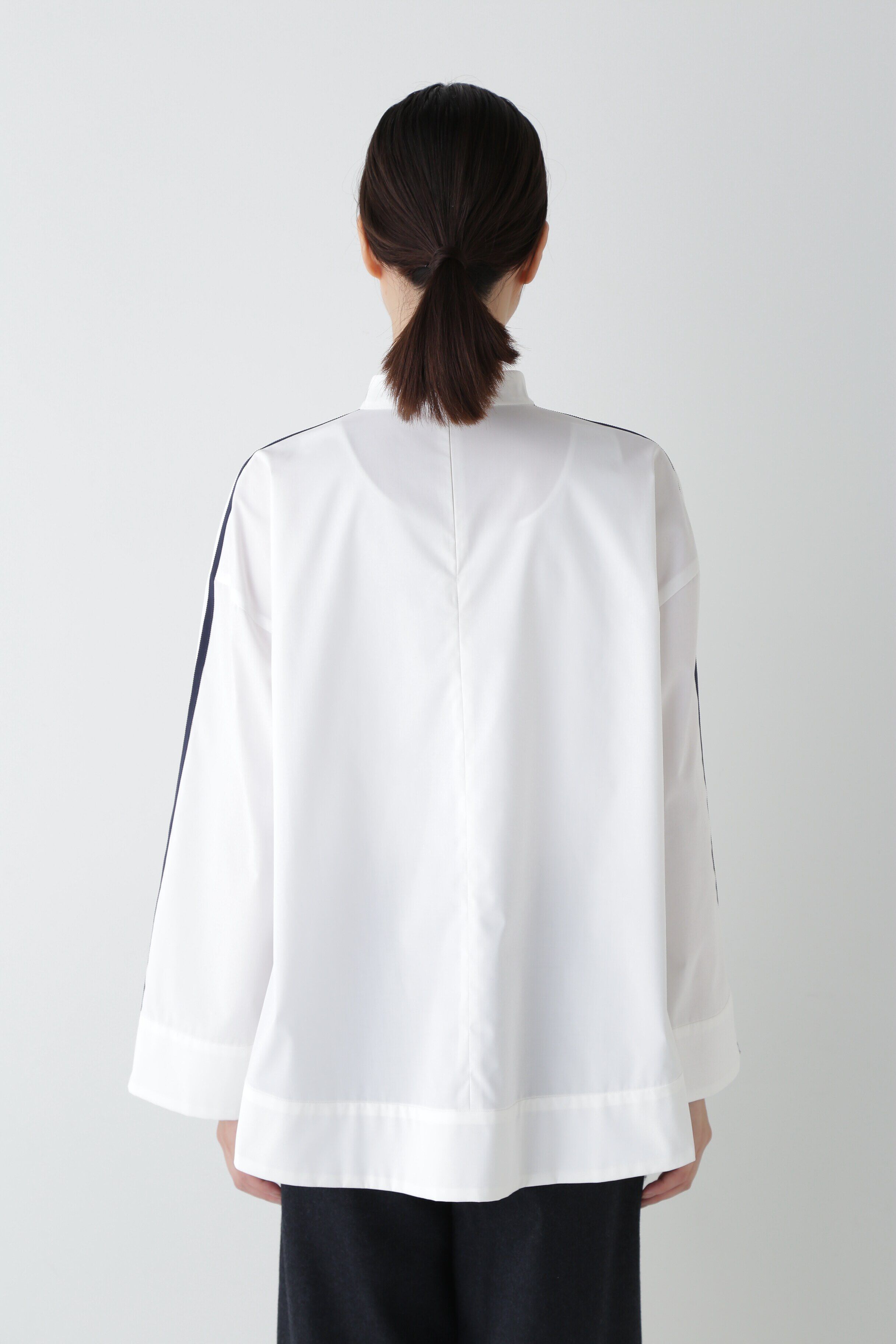  「◆タイプライターライン入ボリュームブラウス」|シャツ・ブラウス|