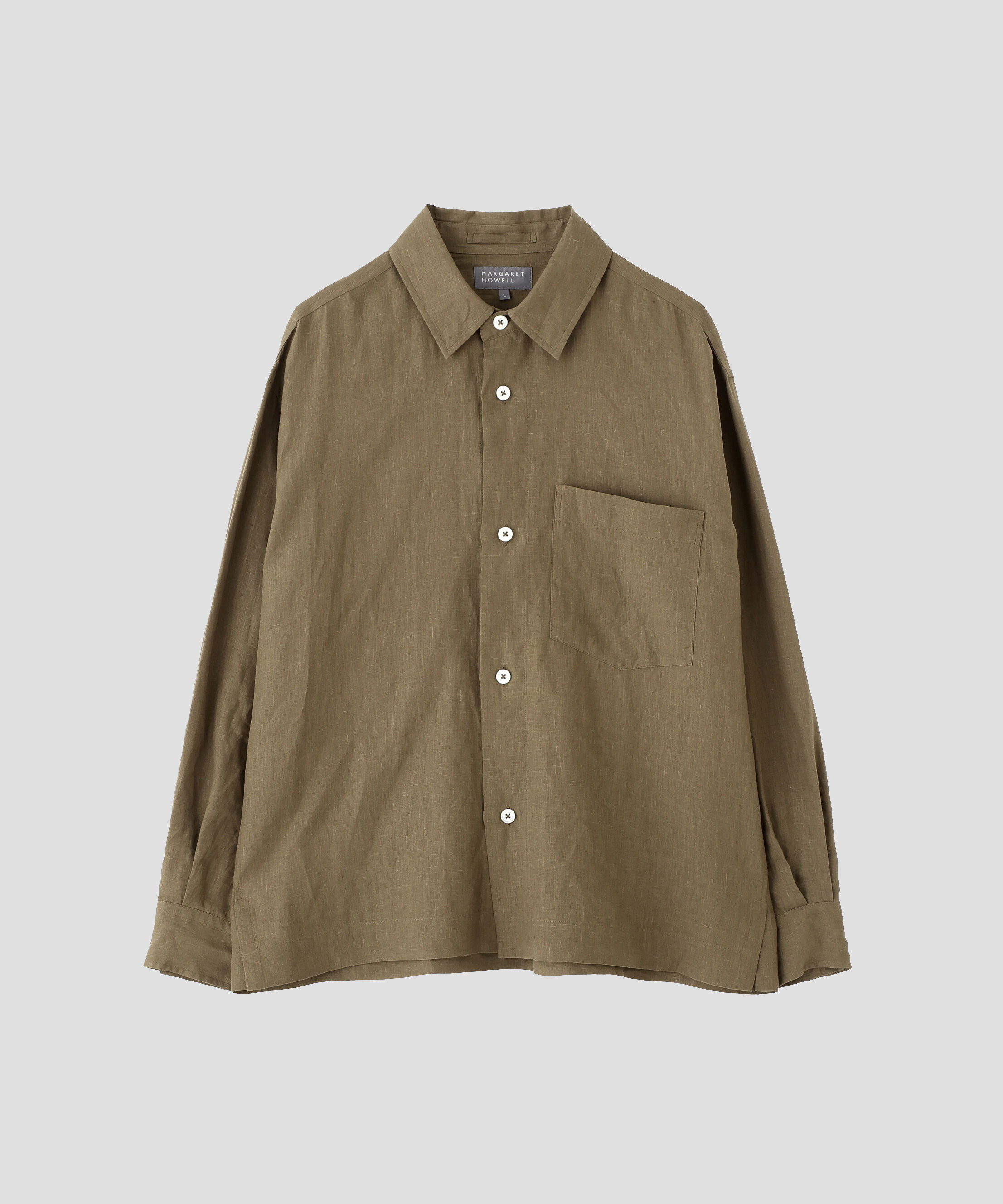 MARGARET HOWELL「SHIRTING LINEN SHIRT」|シャツ・ブラウス|