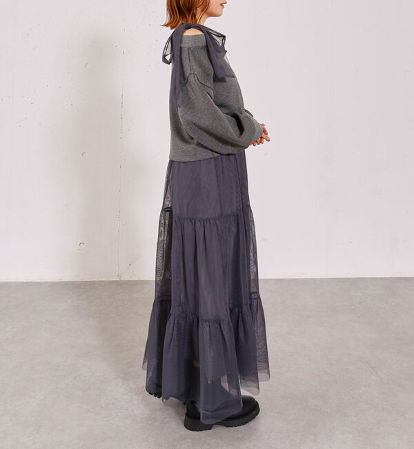 archives「ダンボールＰＯ&times;肩リボンキャミワンピースＳＥＴ」|ワンピース|