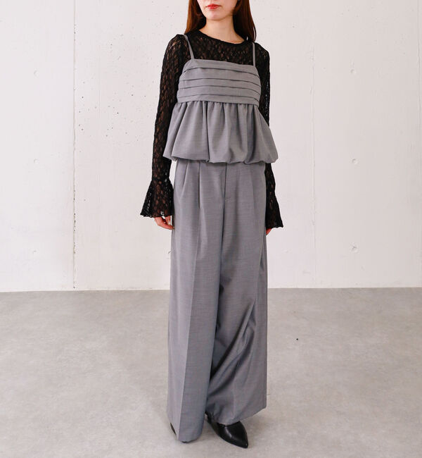 archives「【ＯＮかわ】バルーンビスチェ&times;スラックスＳＥＴ」|ワンピース|GRAY