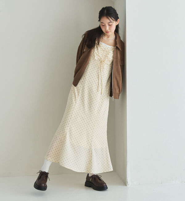 archives「ドットキャミワンピース」|ワンピース|