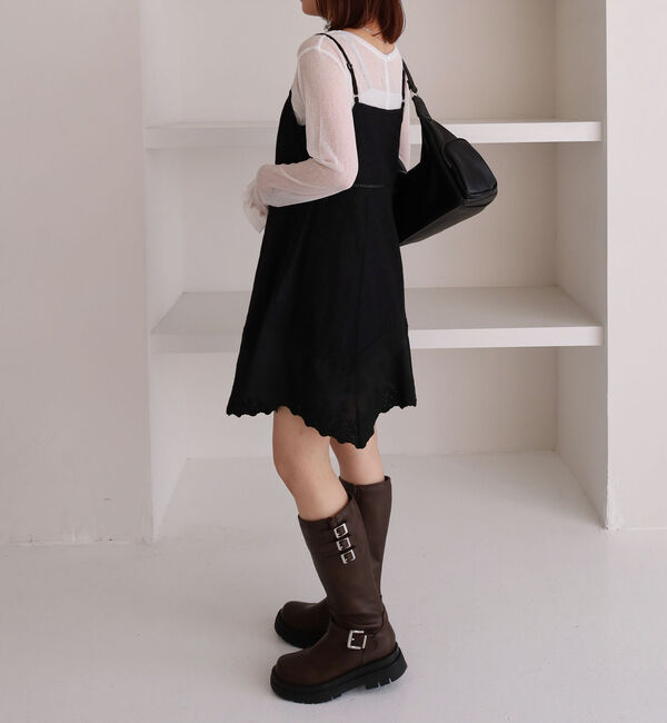 archives「イレヘムスカラップミニキャミワンピース」|ワンピース|